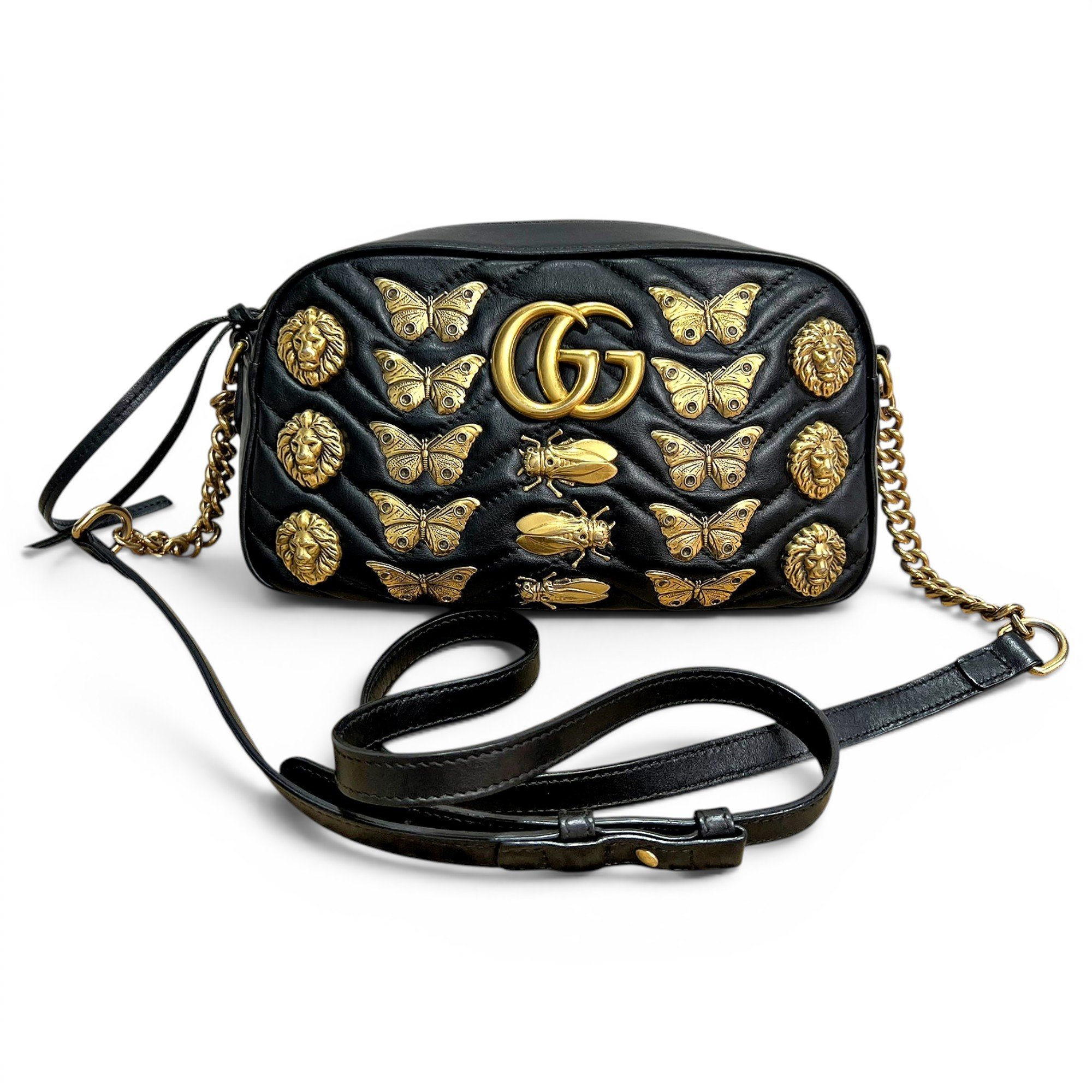 GG Marmont leather crossbody bag
