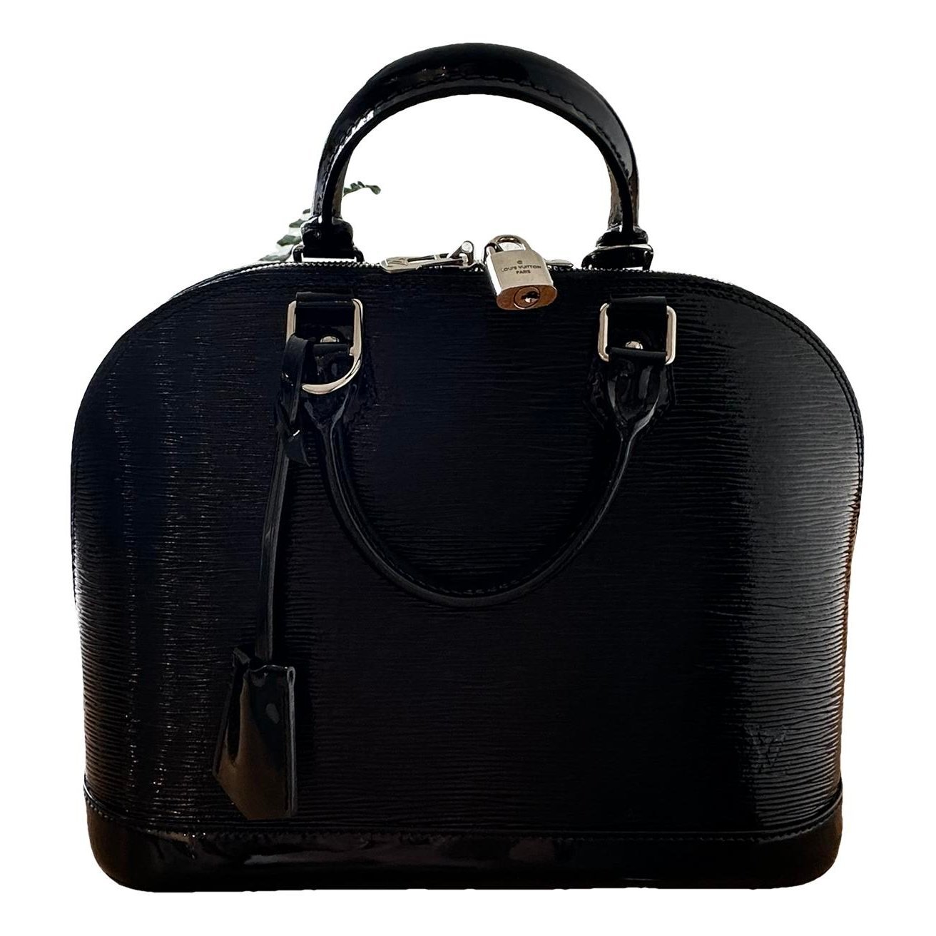 Alma patent leather handbag