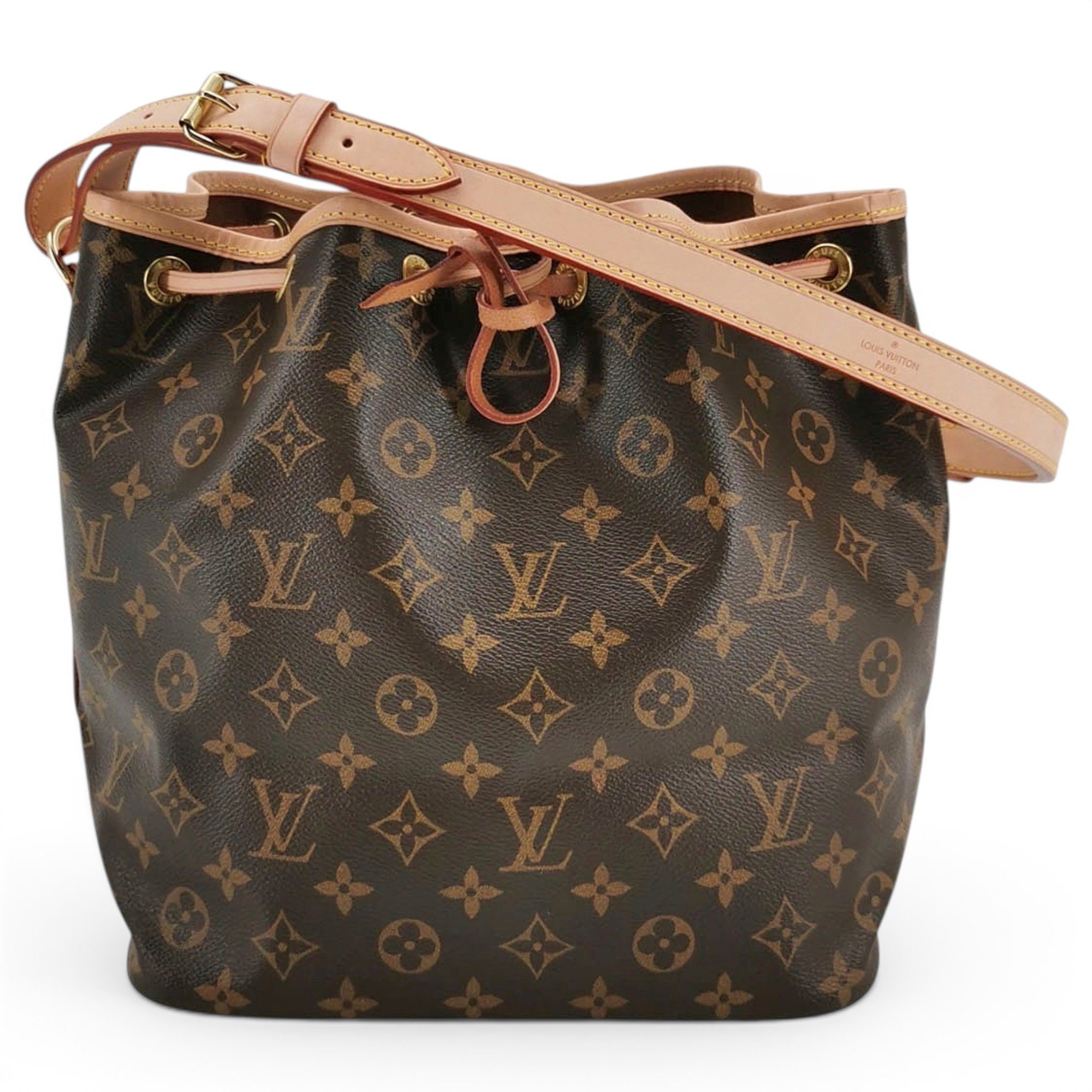 Poche Noé leather handbag