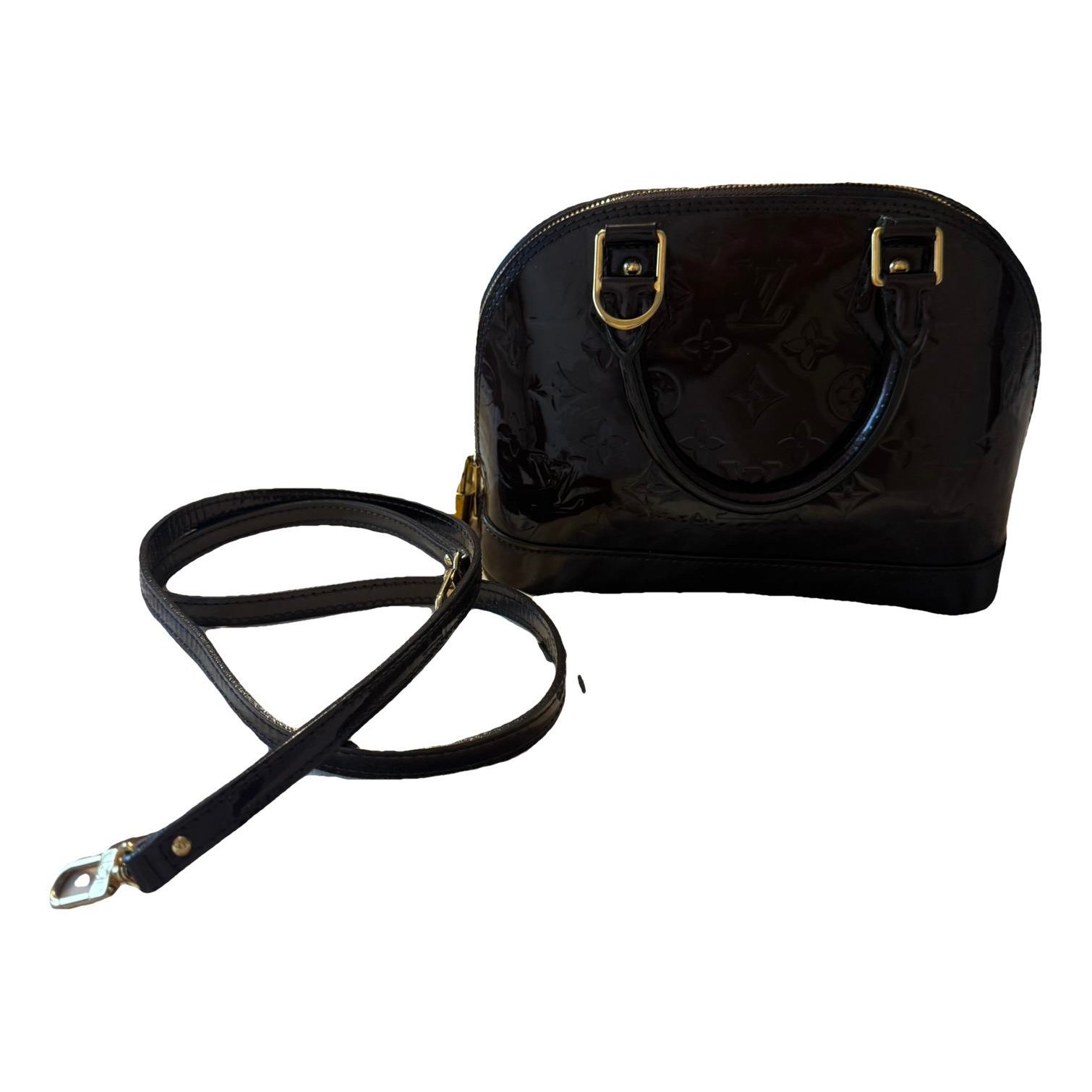 Alma BB patent leather handbag