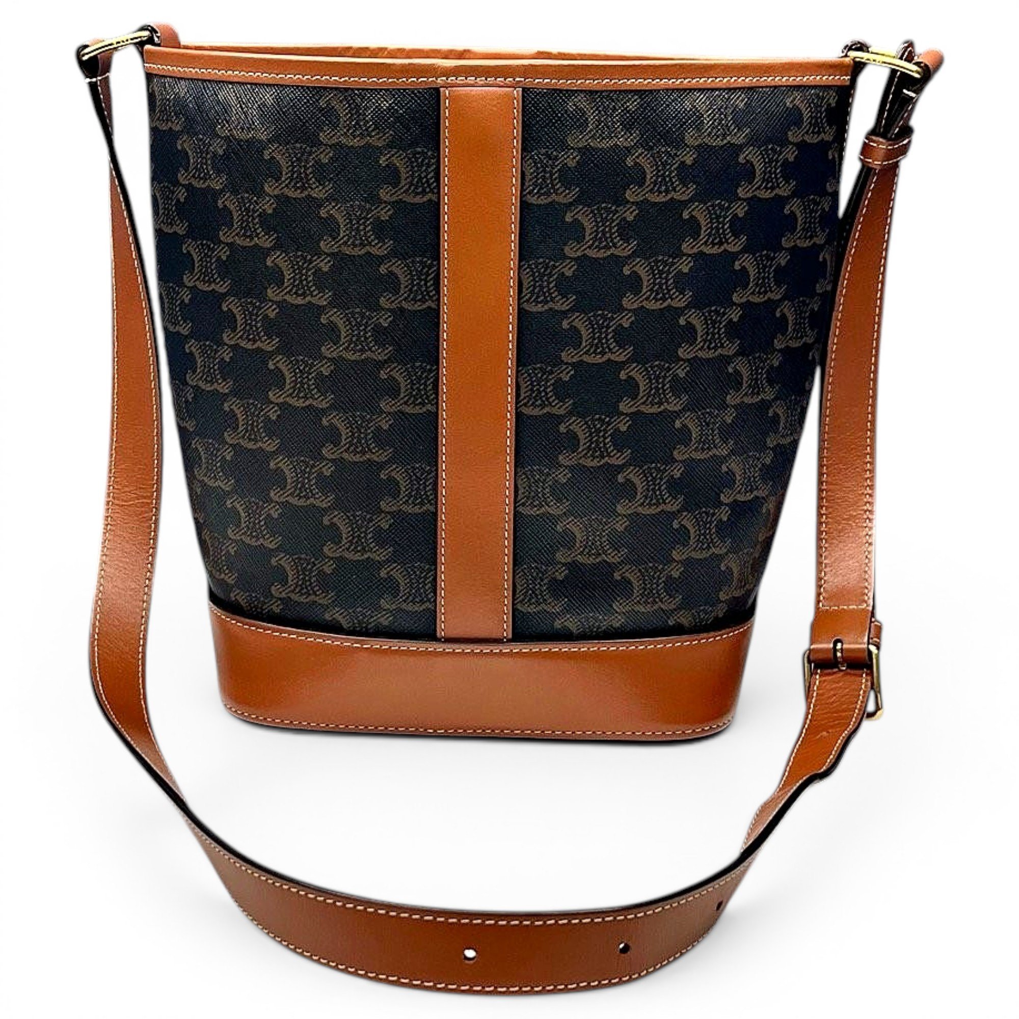 SAC SEAU leather handbag