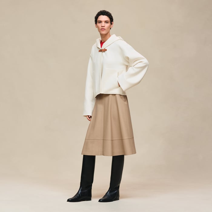 Blanc Naturel Hooded Jacket