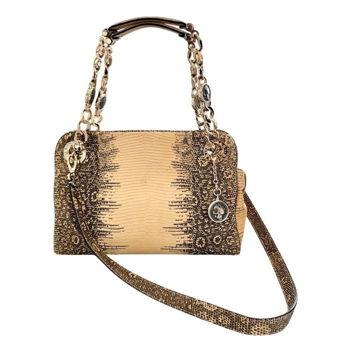 Exotic leathers handbag