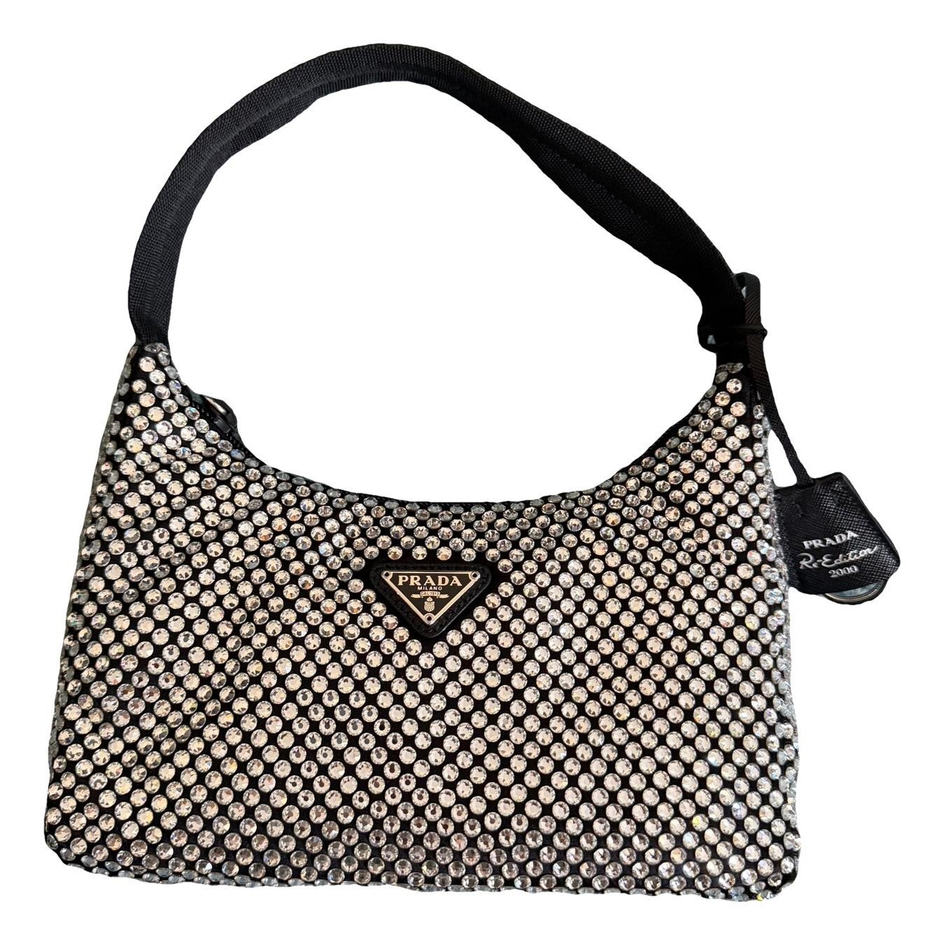 Re-Edition 2000 glitter handbag