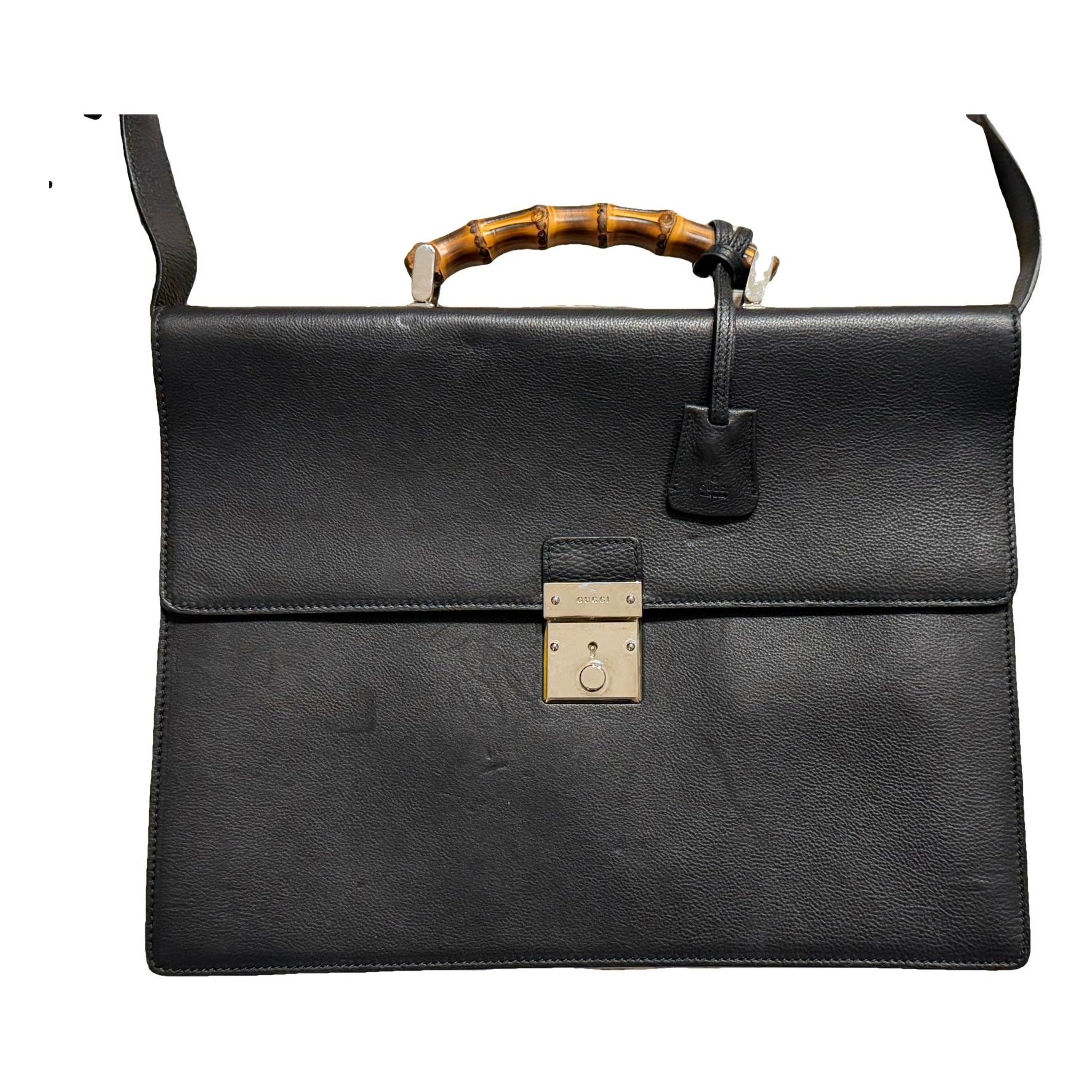 Leather satchel