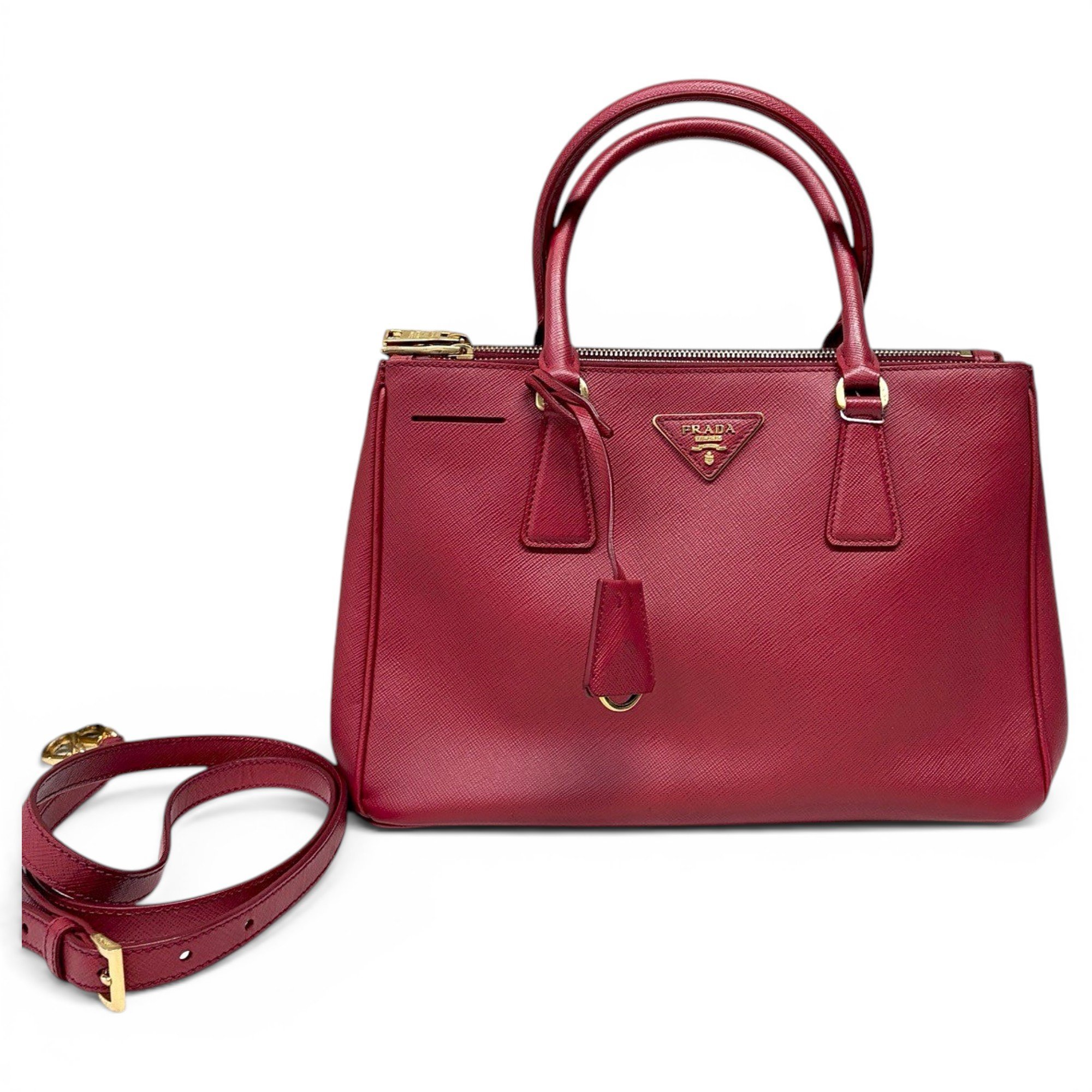Galleria leather handbag