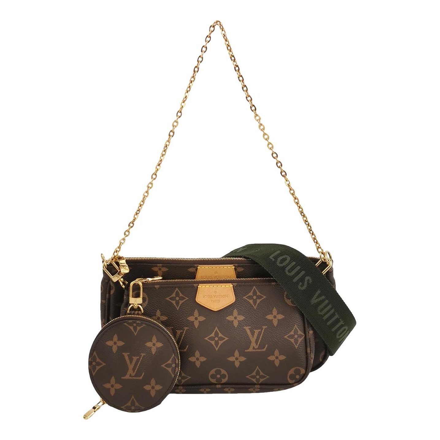 Multi Pochette Accessoires leather crossbody bag