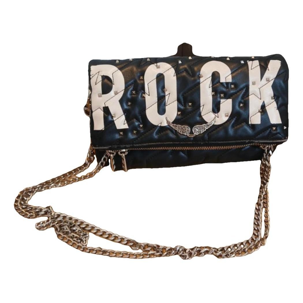 Rock leather crossbody bag