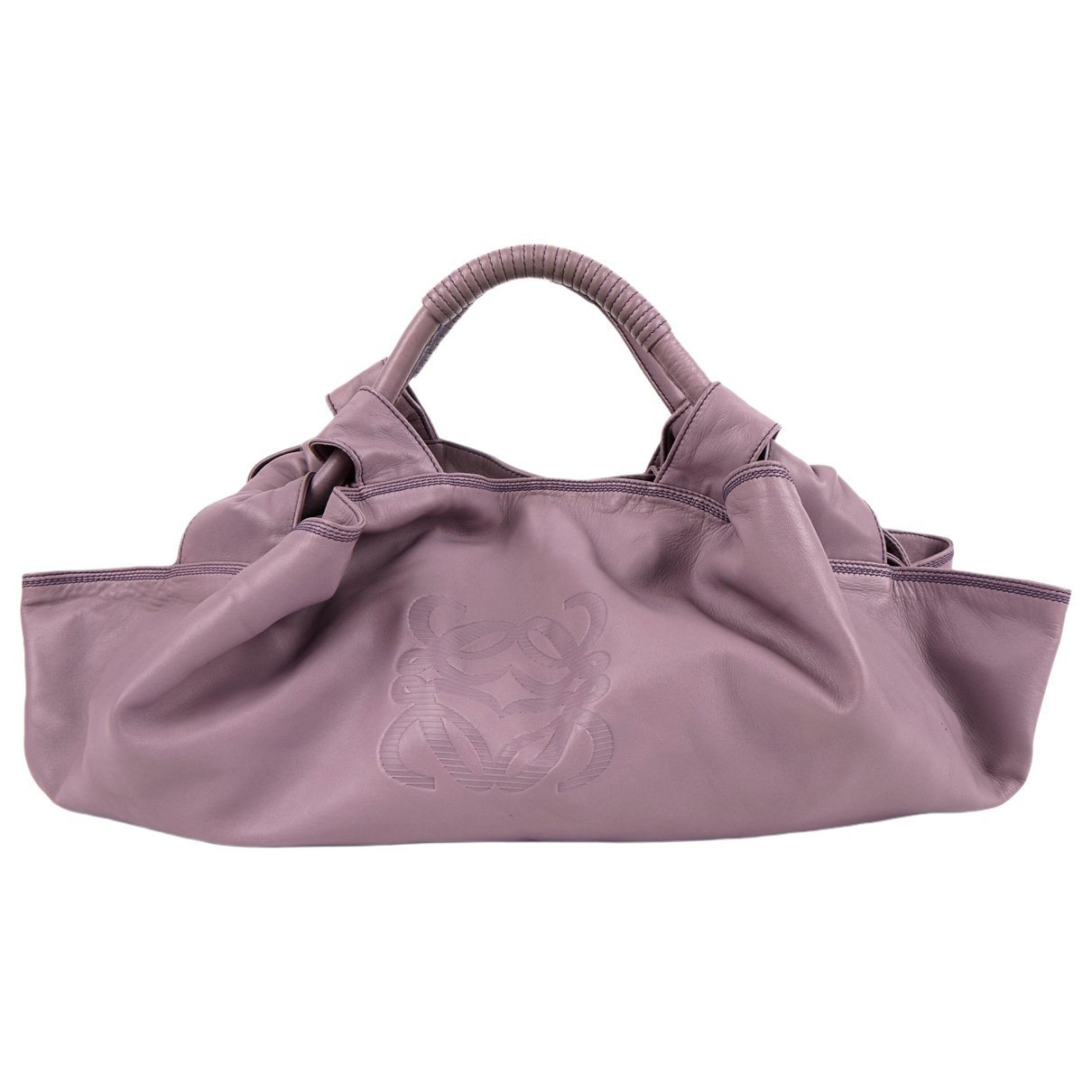 Leather tote