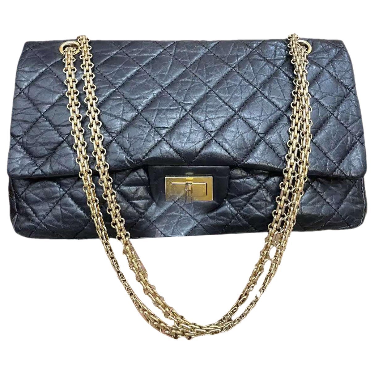 2.55 leather handbag