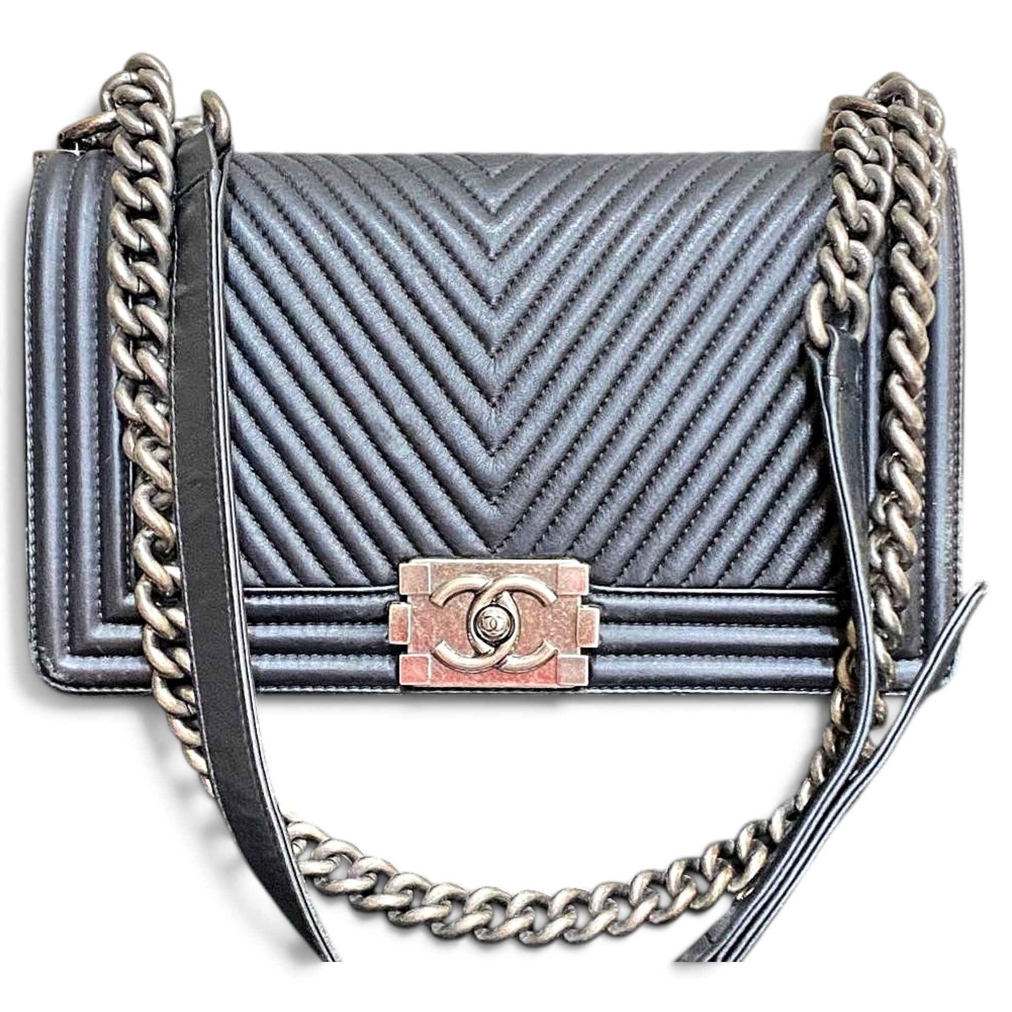 Boy leather handbag