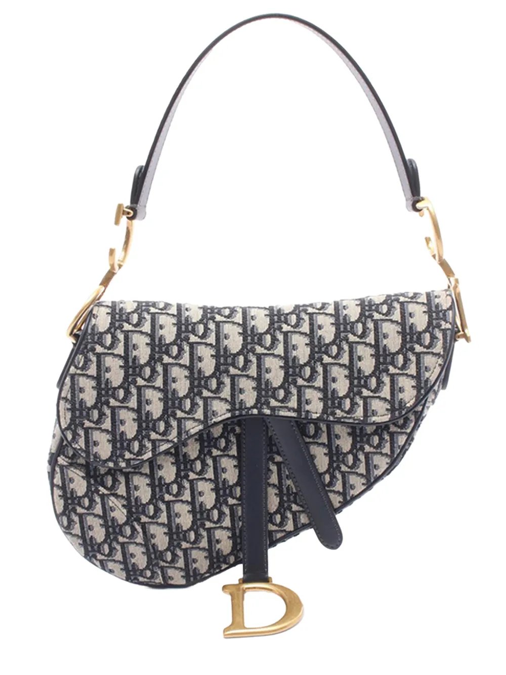 2000-2026 Oblique Canvas Saddle Bag shoulder bag