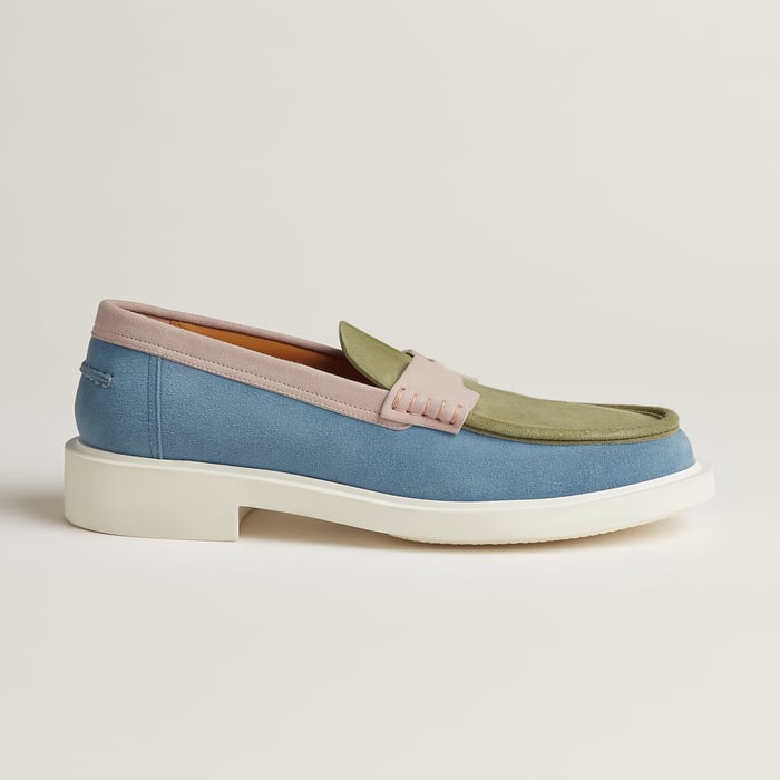 Multicolore Bleu Ciel Guillaume Loafer
