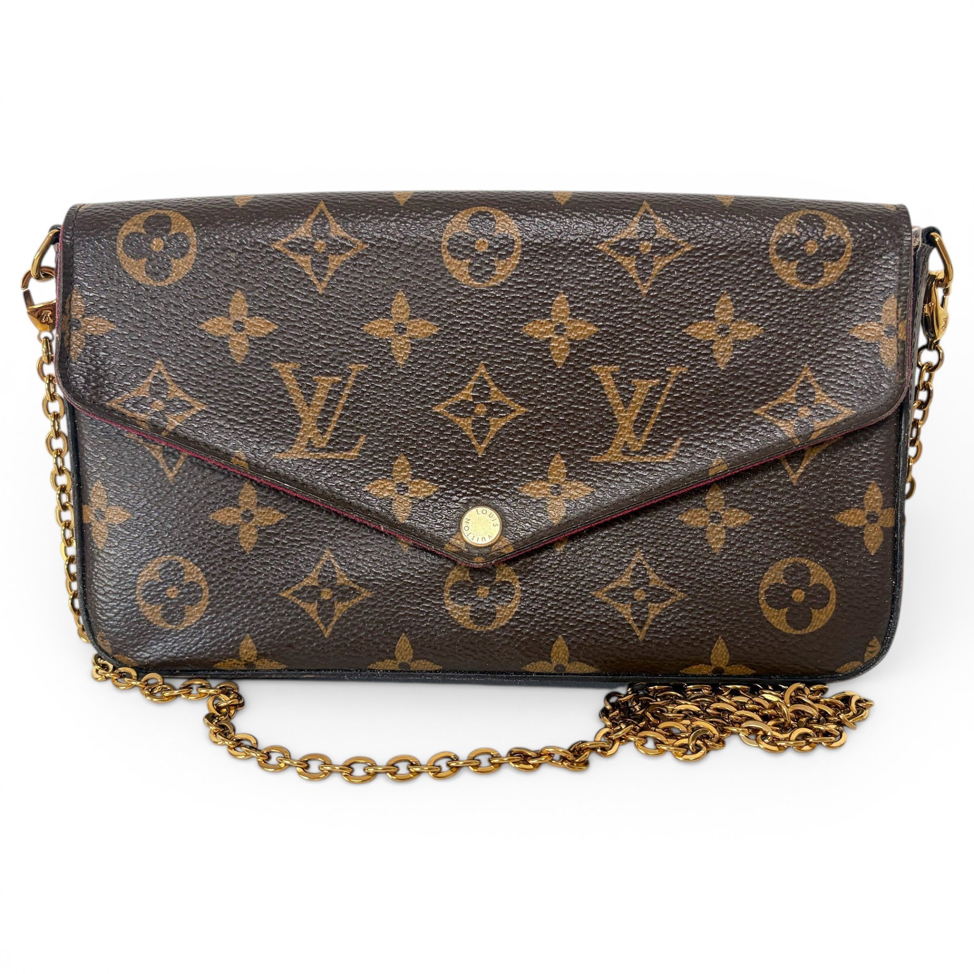 Félicie leather crossbody bag