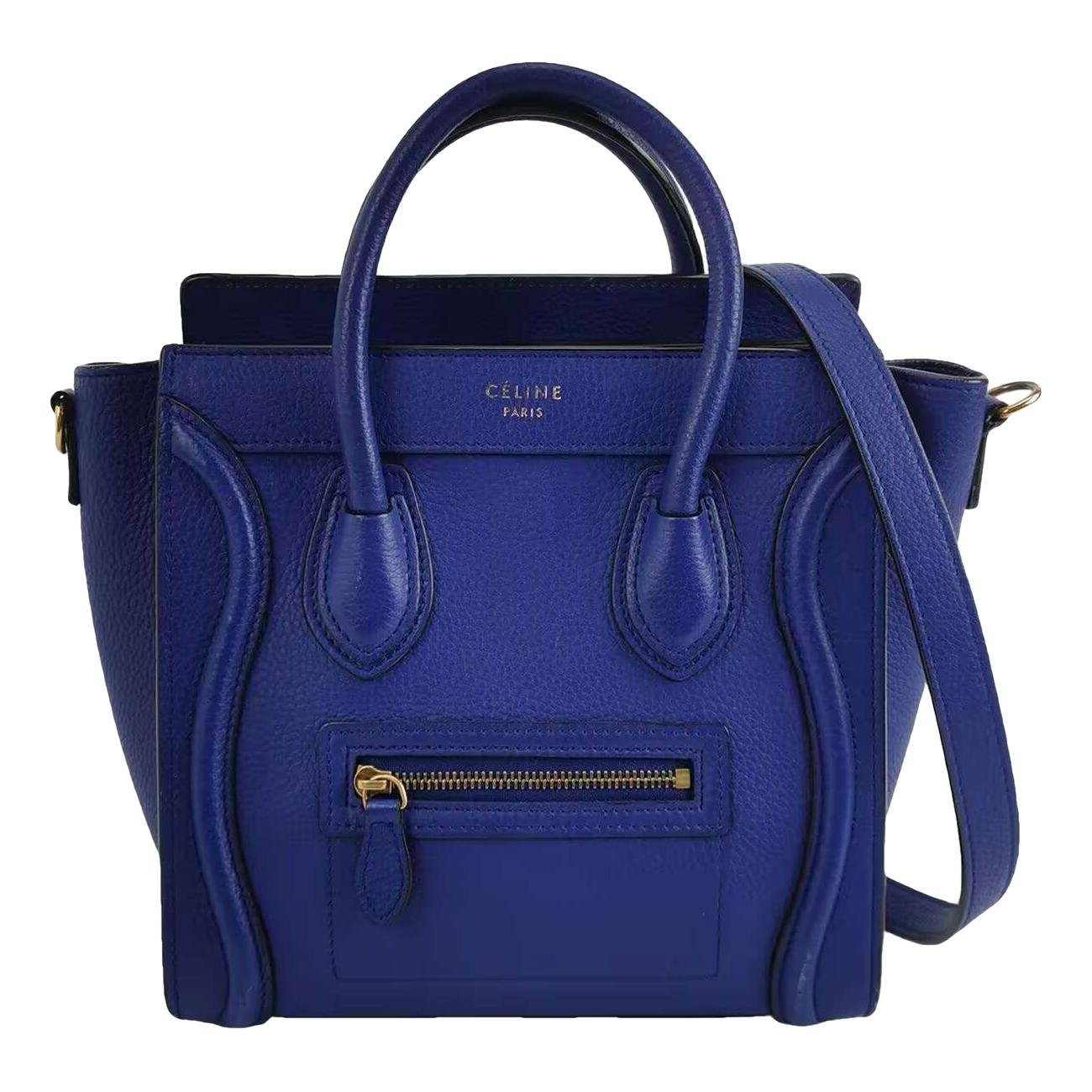Luggage leather handbag