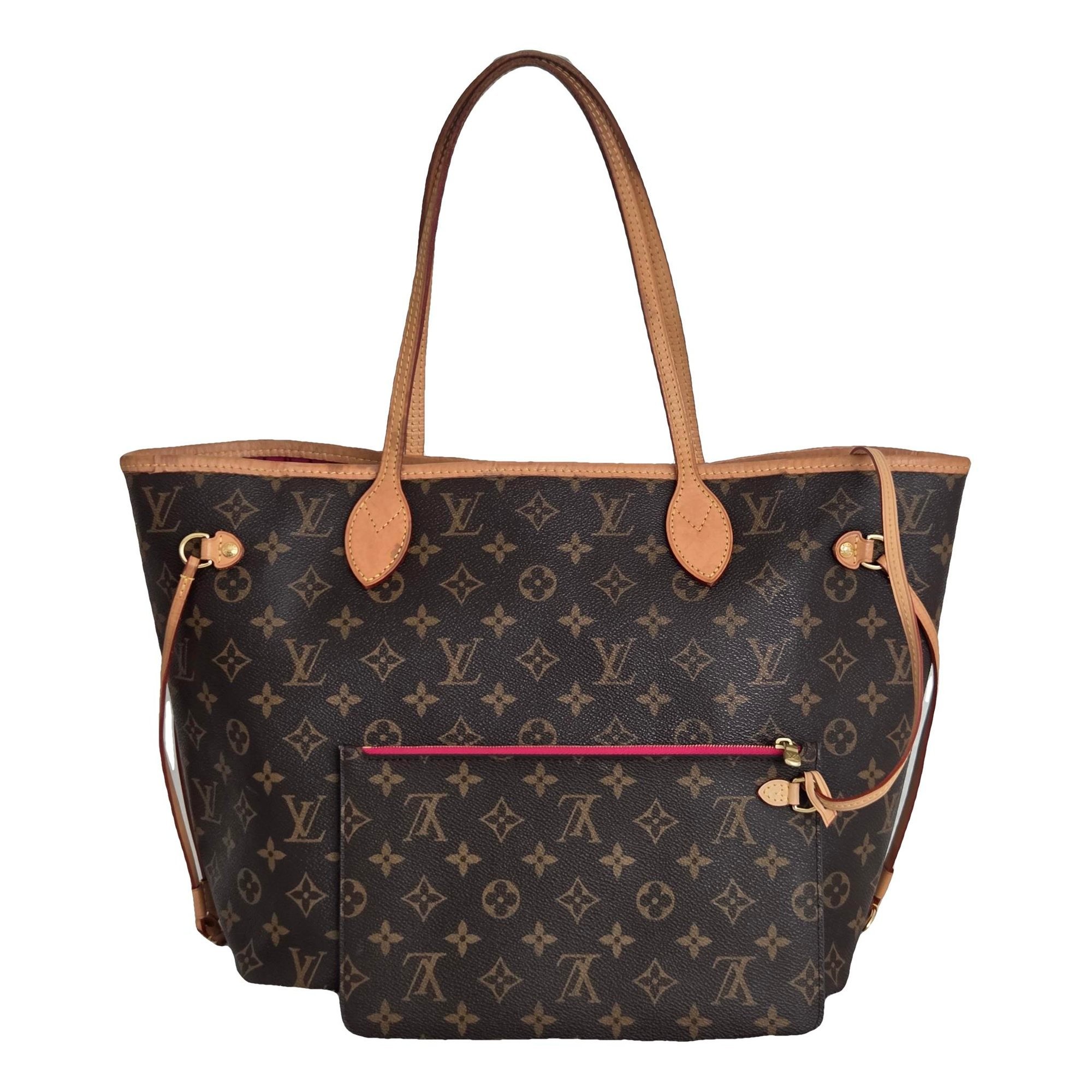 Neverfull leather tote