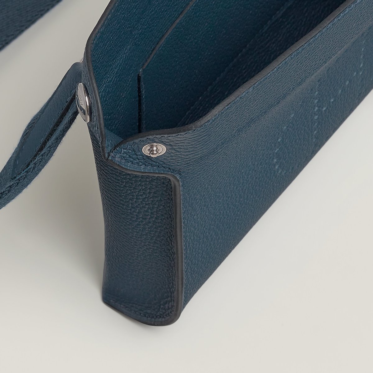 Bleu De Prusse Hermès Videpoches Bag