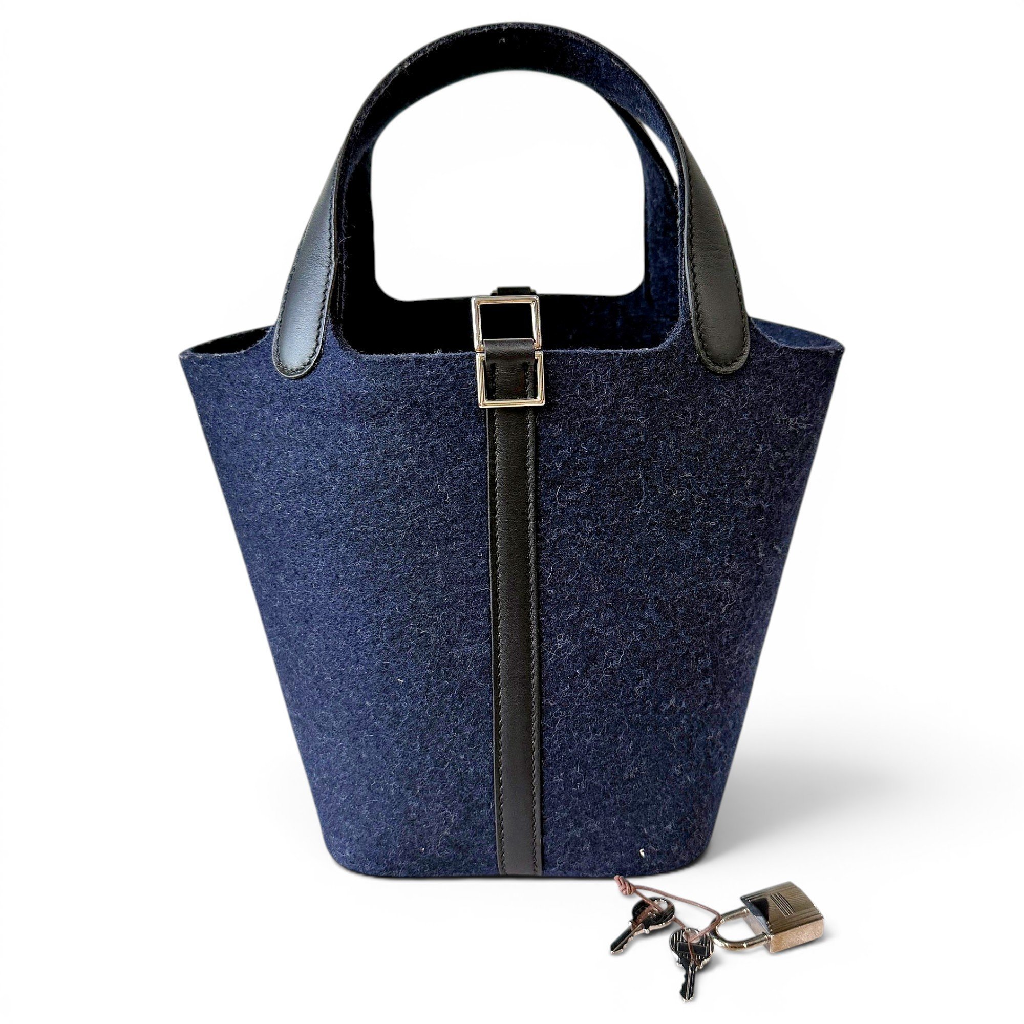 Picotin wool tote