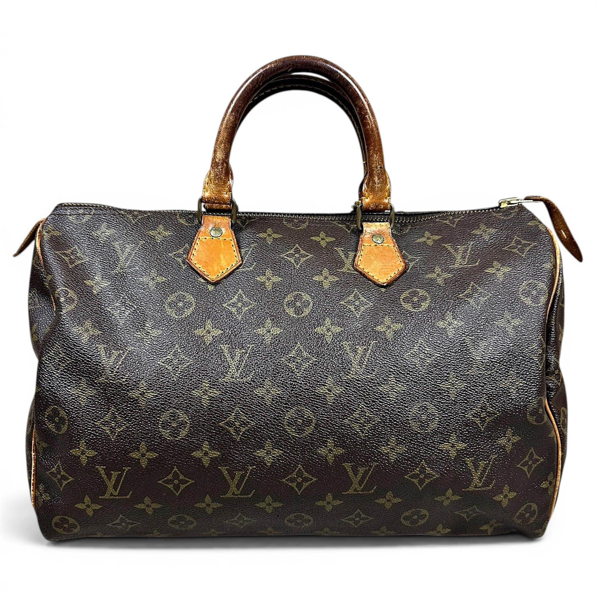 Speedy leather handbag