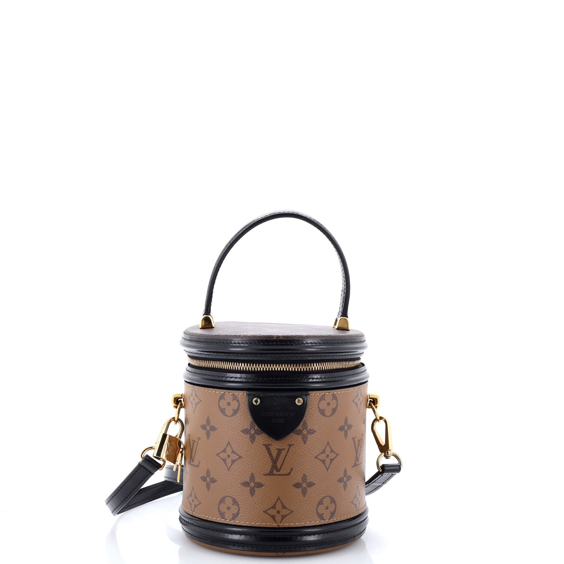 Cannes Handbag Reverse Monogram Canvas