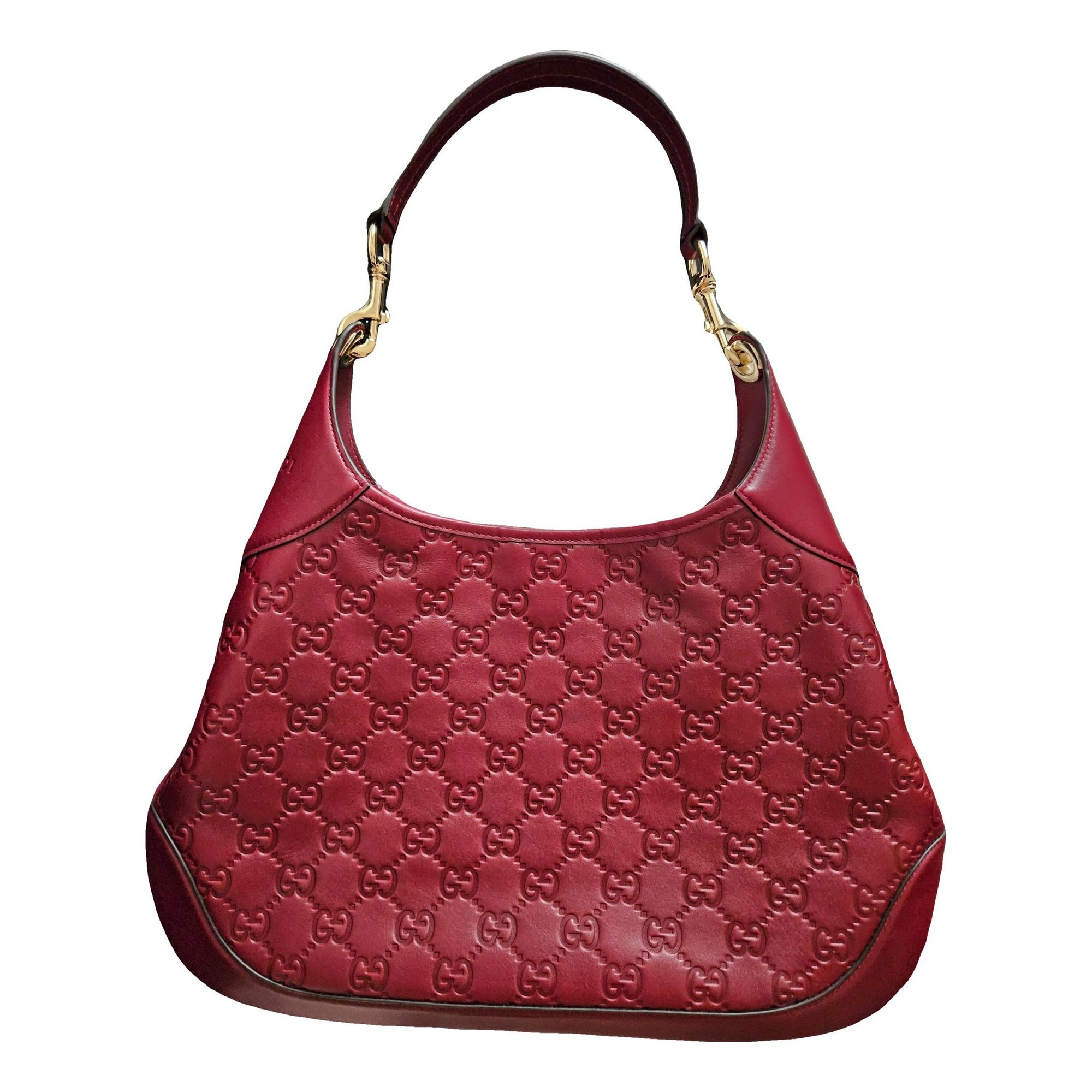 Hobo leather handbag