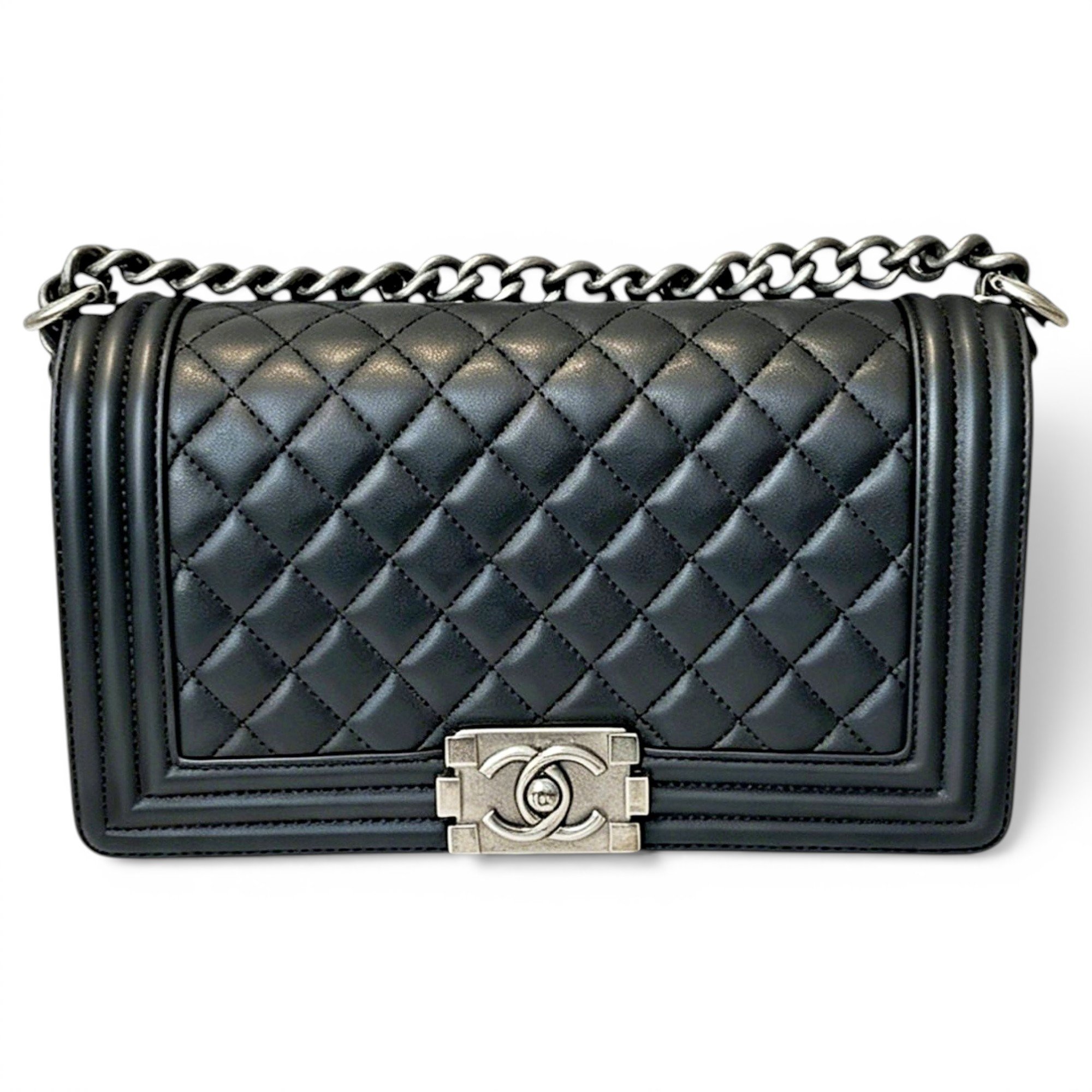 Boy leather handbag