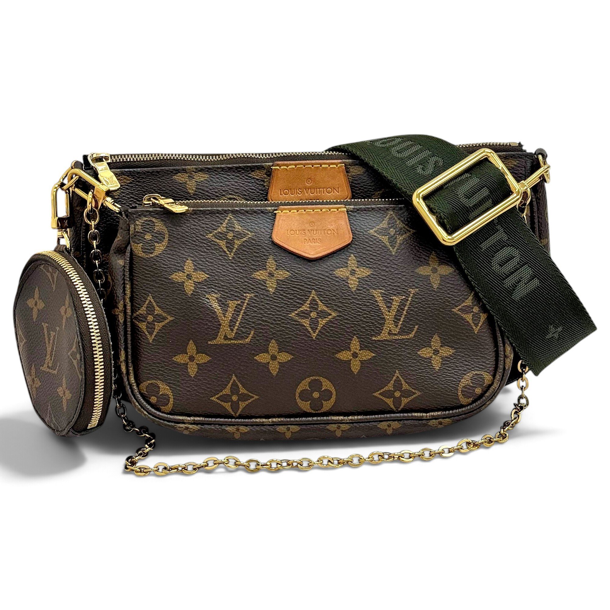 Multi Pochette Accessoires leather handbag