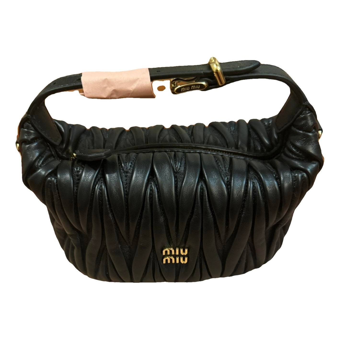 Miu Wander leather handbag
