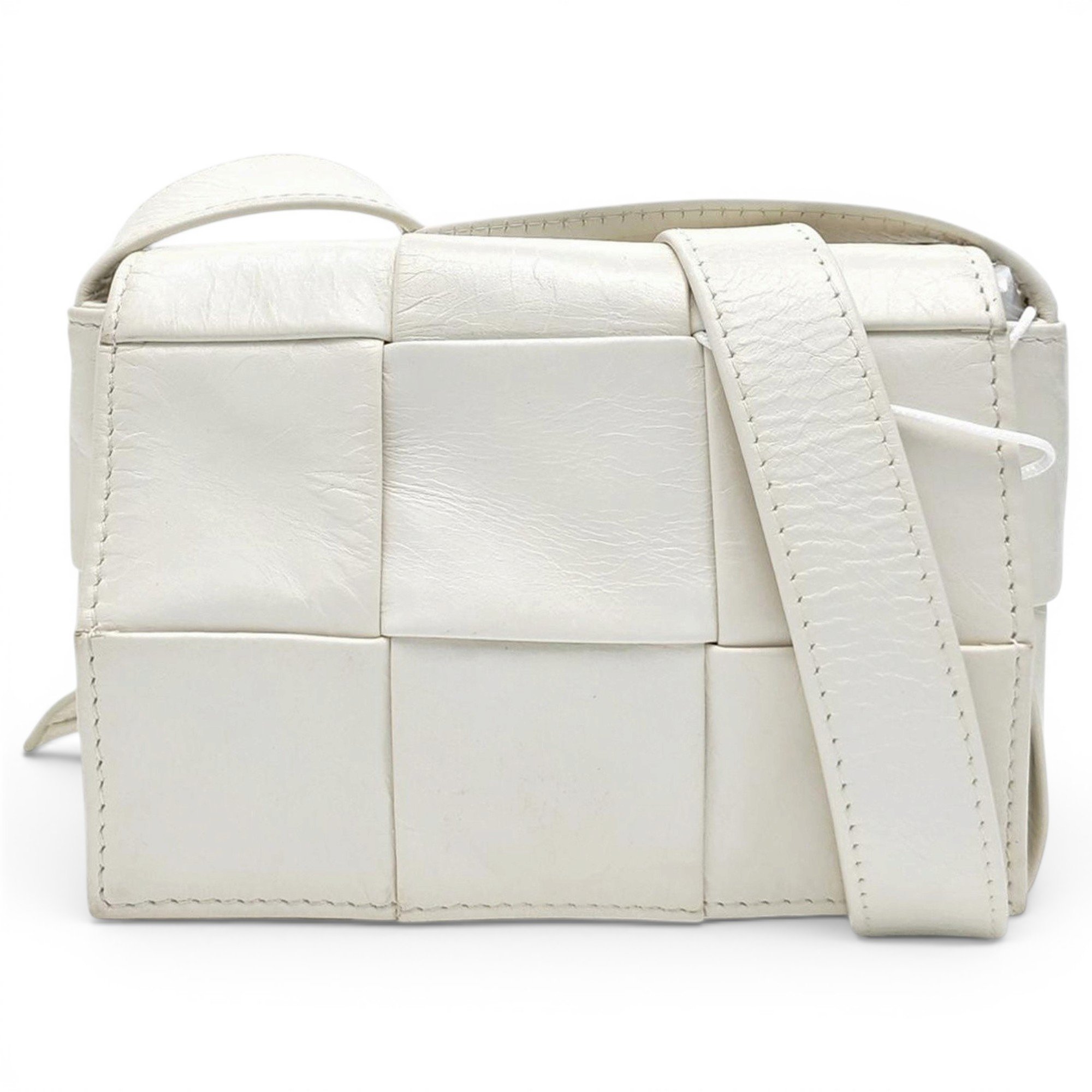 Brick Cassette leather handbag