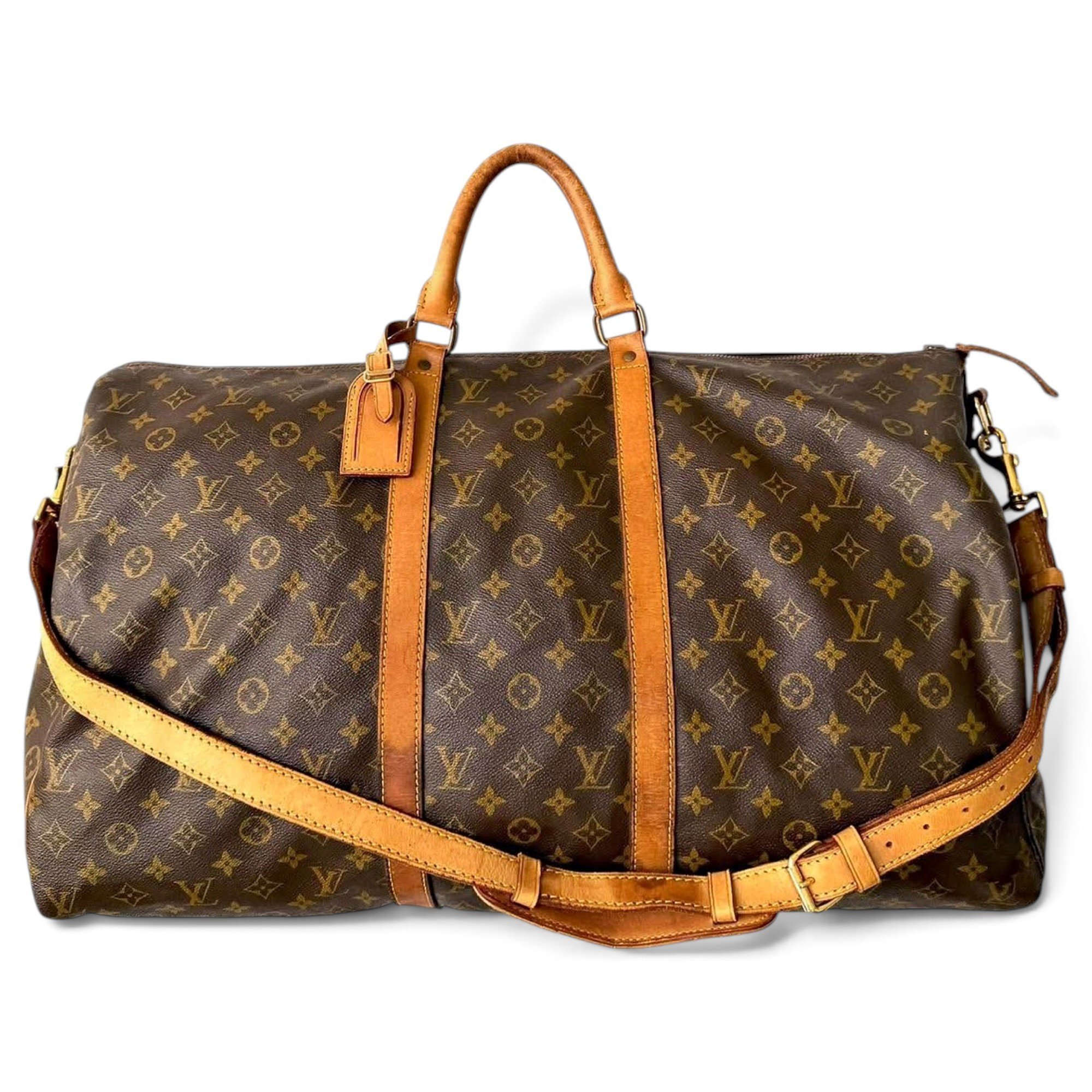 Keepall leather vanity case