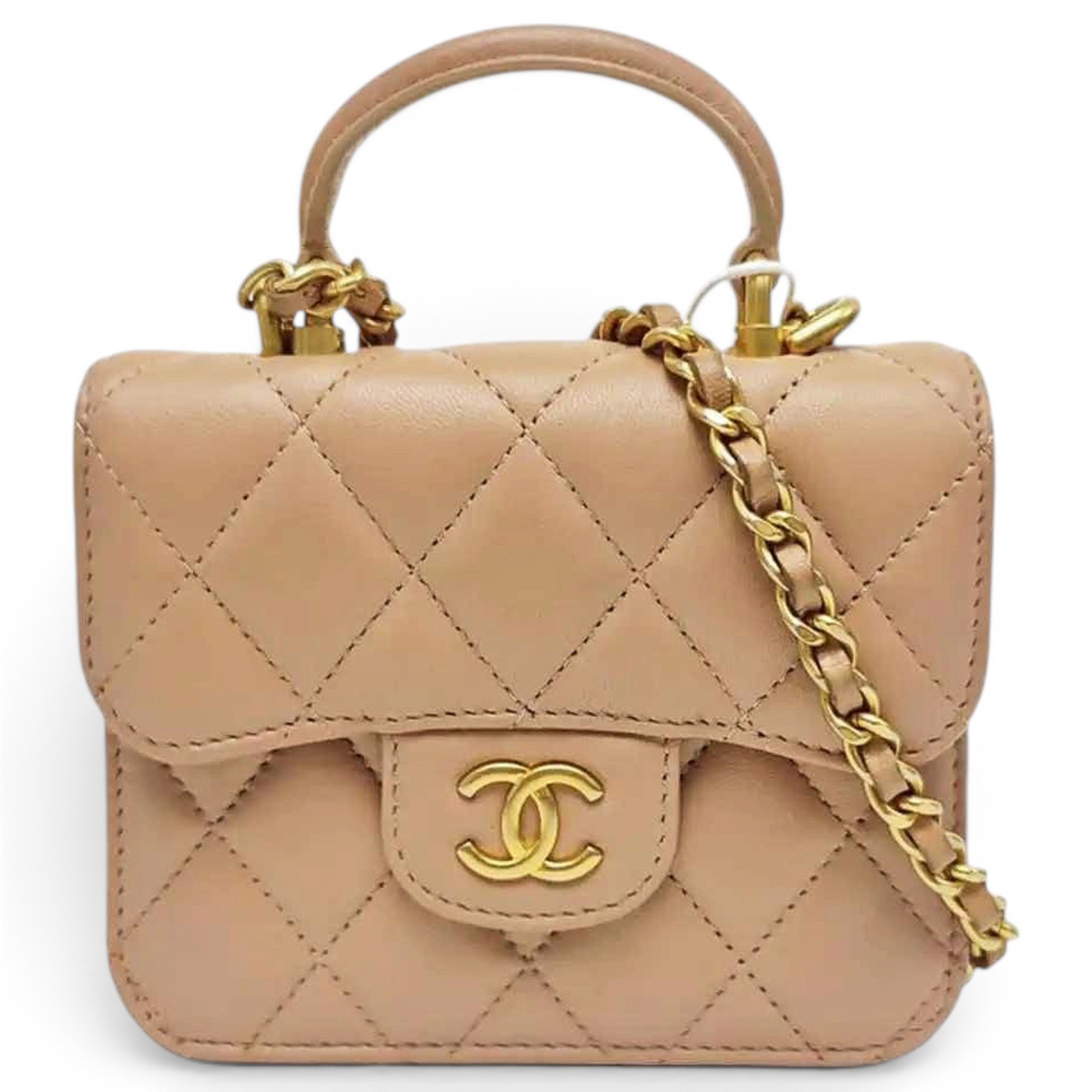 Timeless Classique Top Handle leather handbag