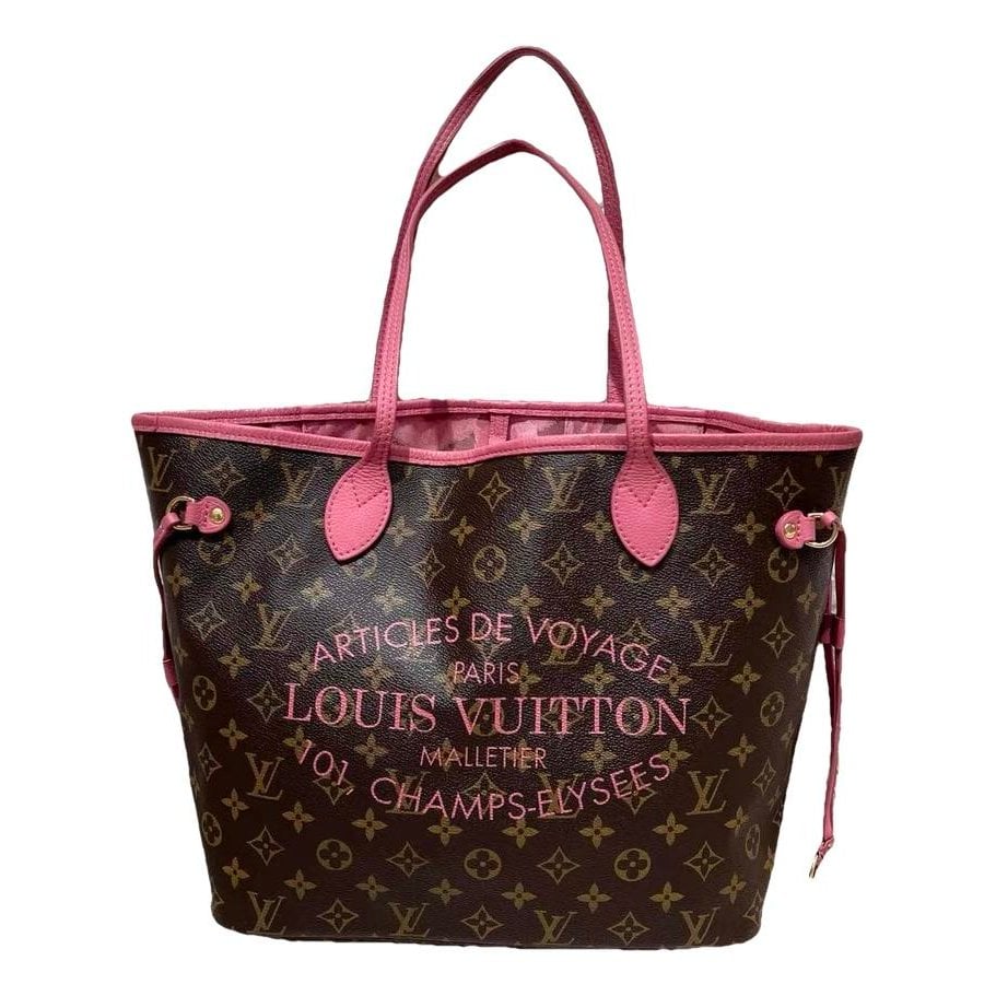 Neverfull leather tote