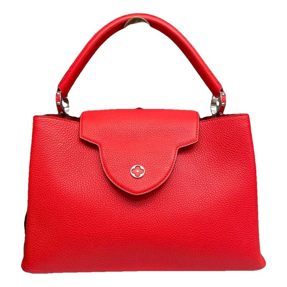 Capucines leather handbag