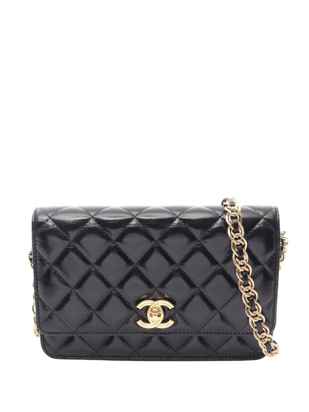 2021-2026 CC Quilted Lambskin Single Flap crossbody bag