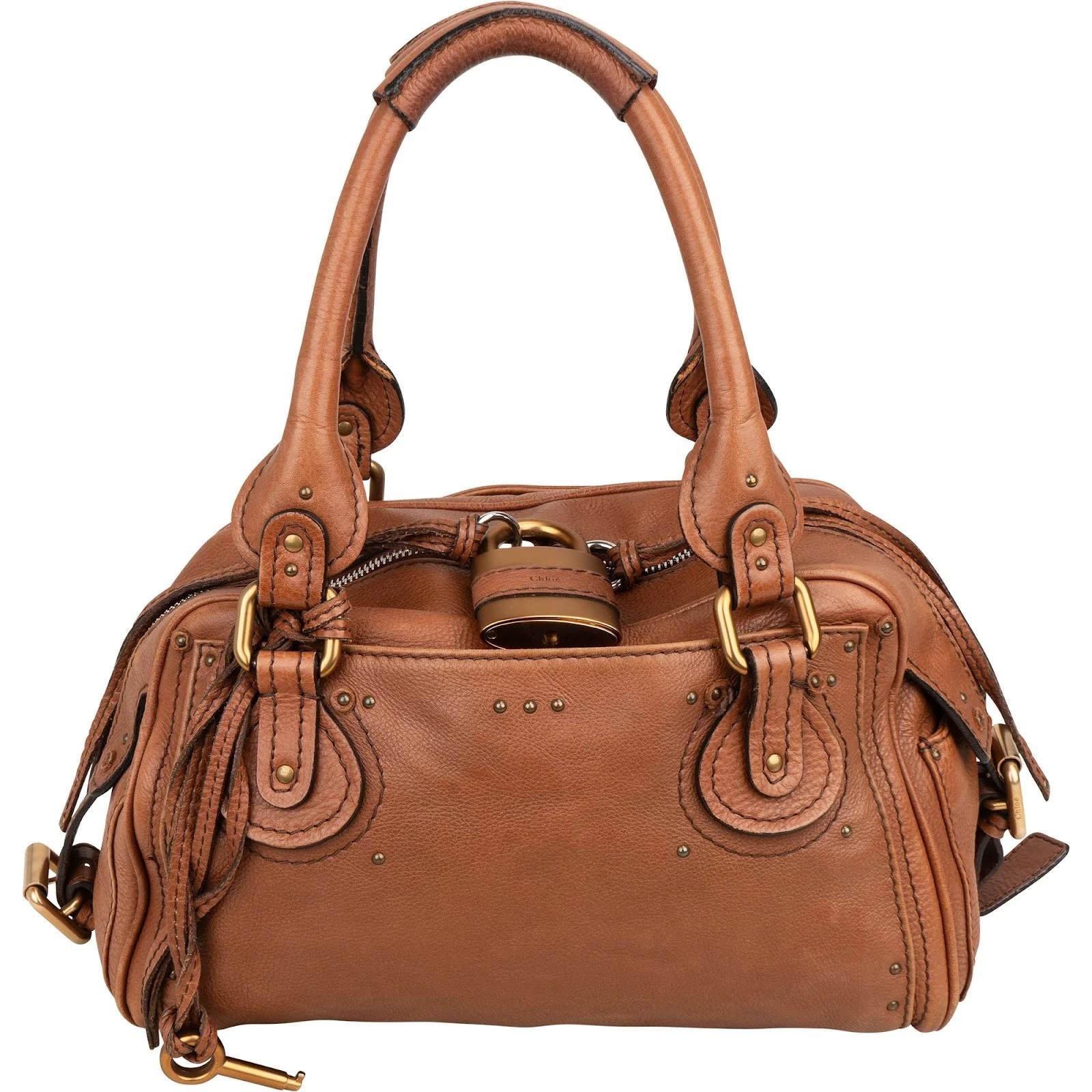 Paddington leather satchel