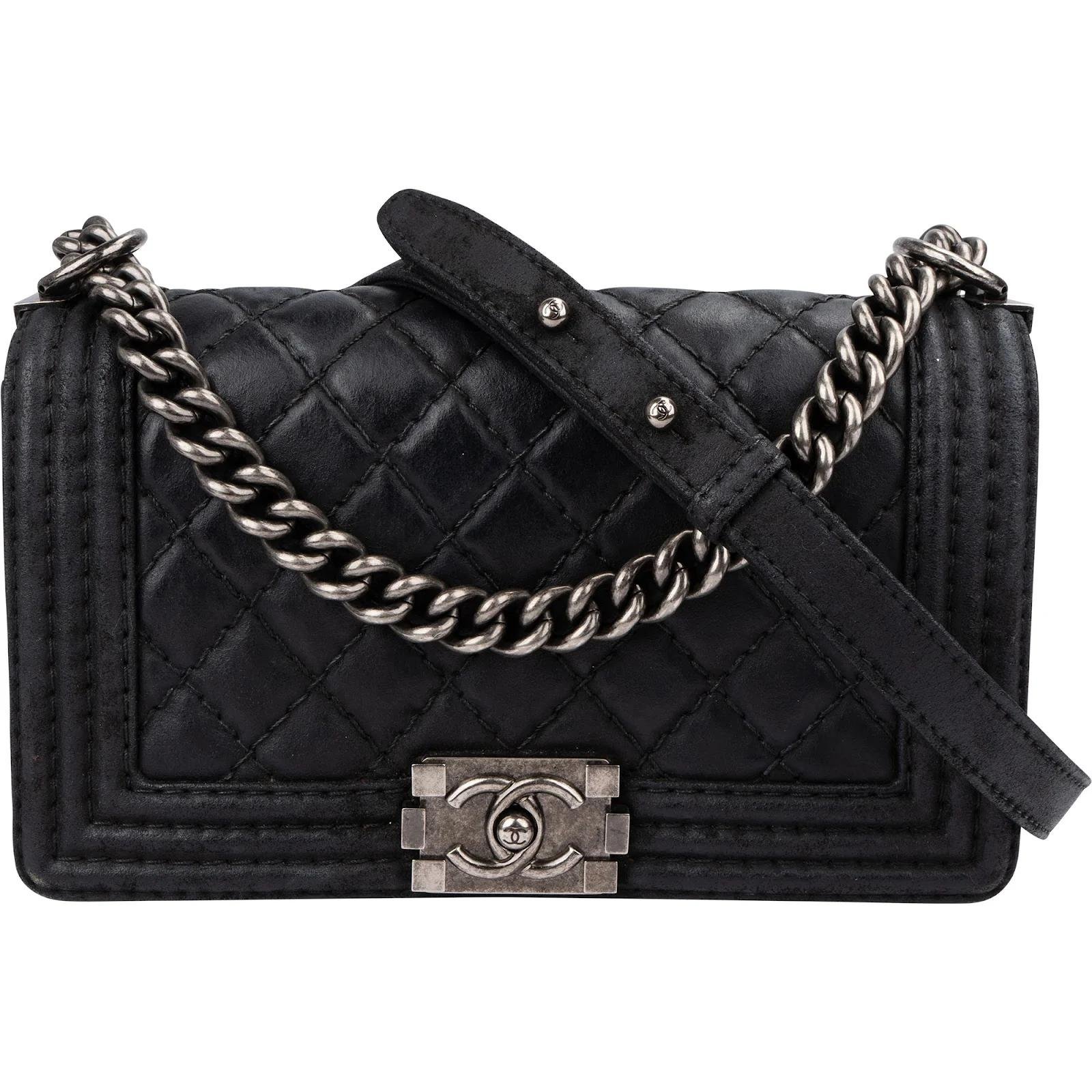 Boy leather crossbody bag