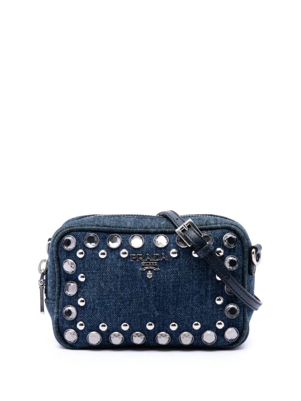 2000-2013 Mini Denim Borchie Bijoux Camera Bag crossbody bag