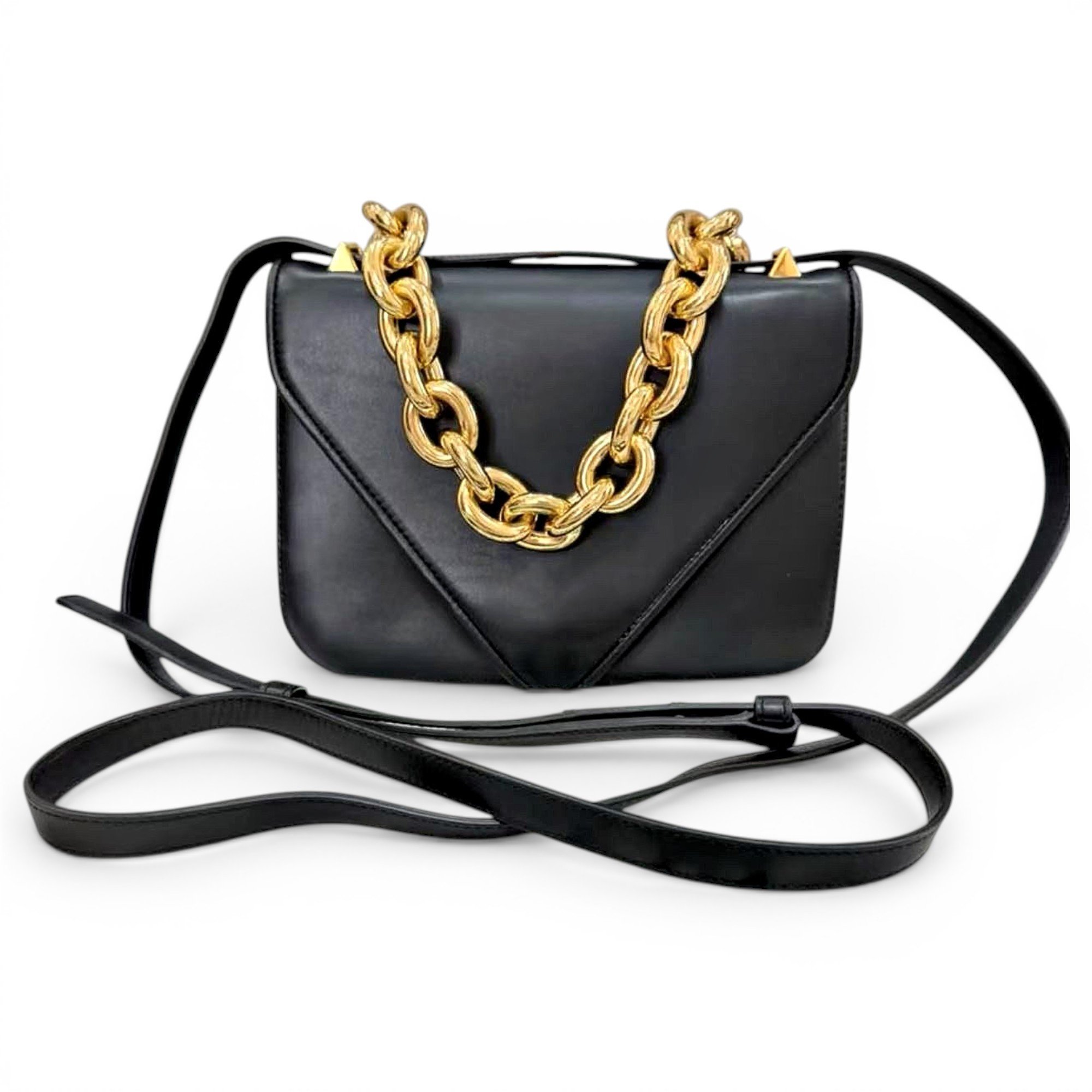 Mount leather handbag