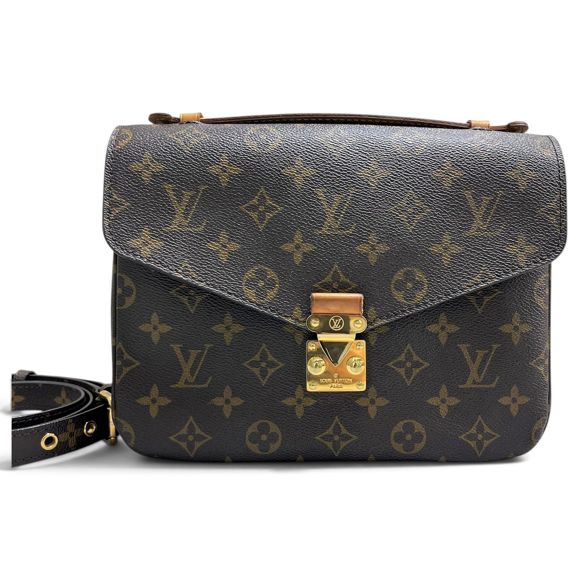 Metis leather handbag