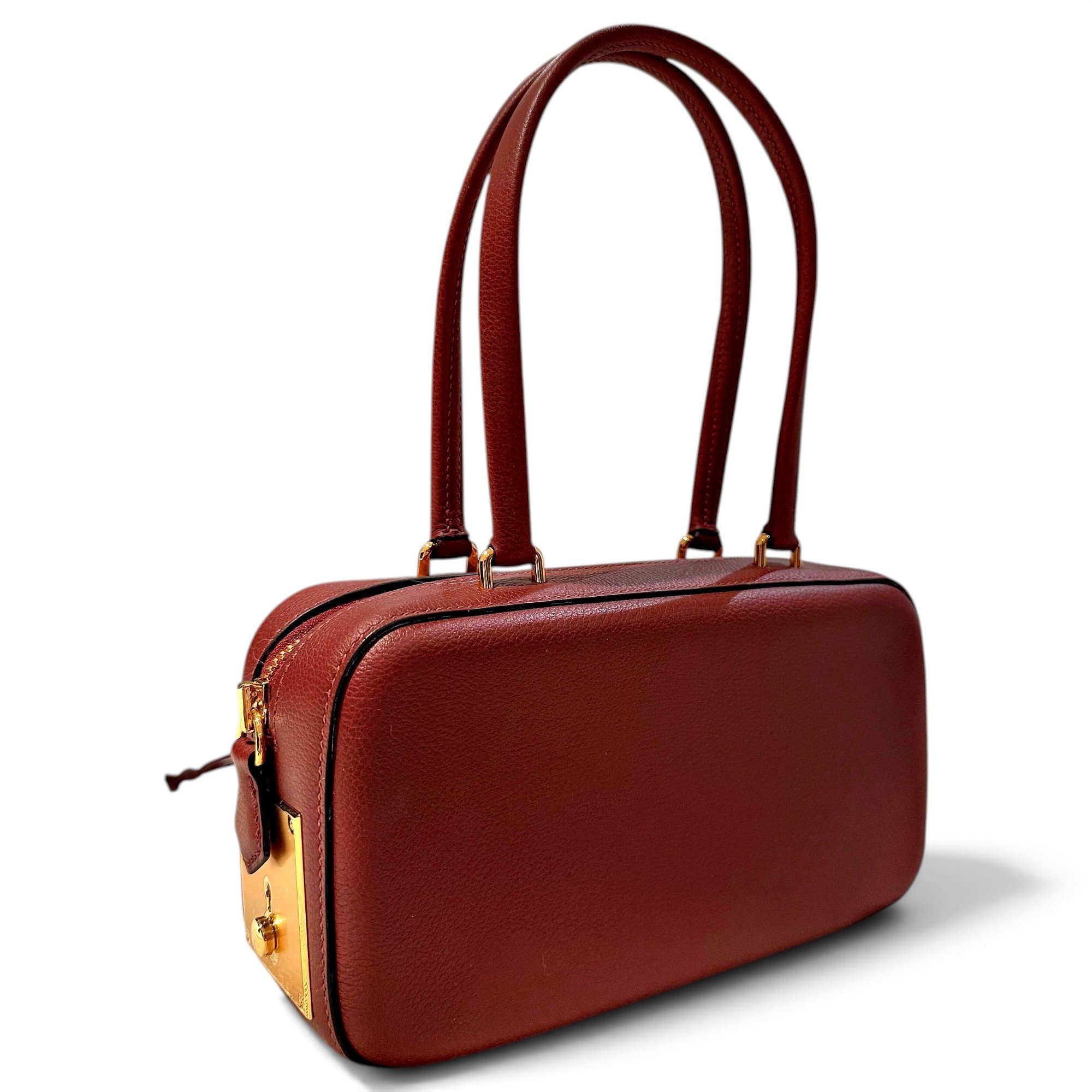 Leather mini bag