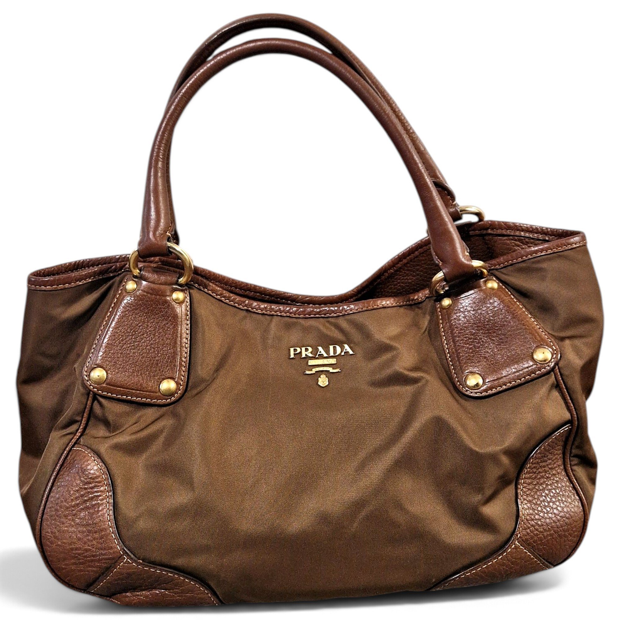 Leather handbag
