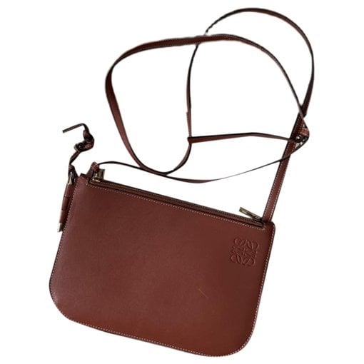 Leather crossbody bag