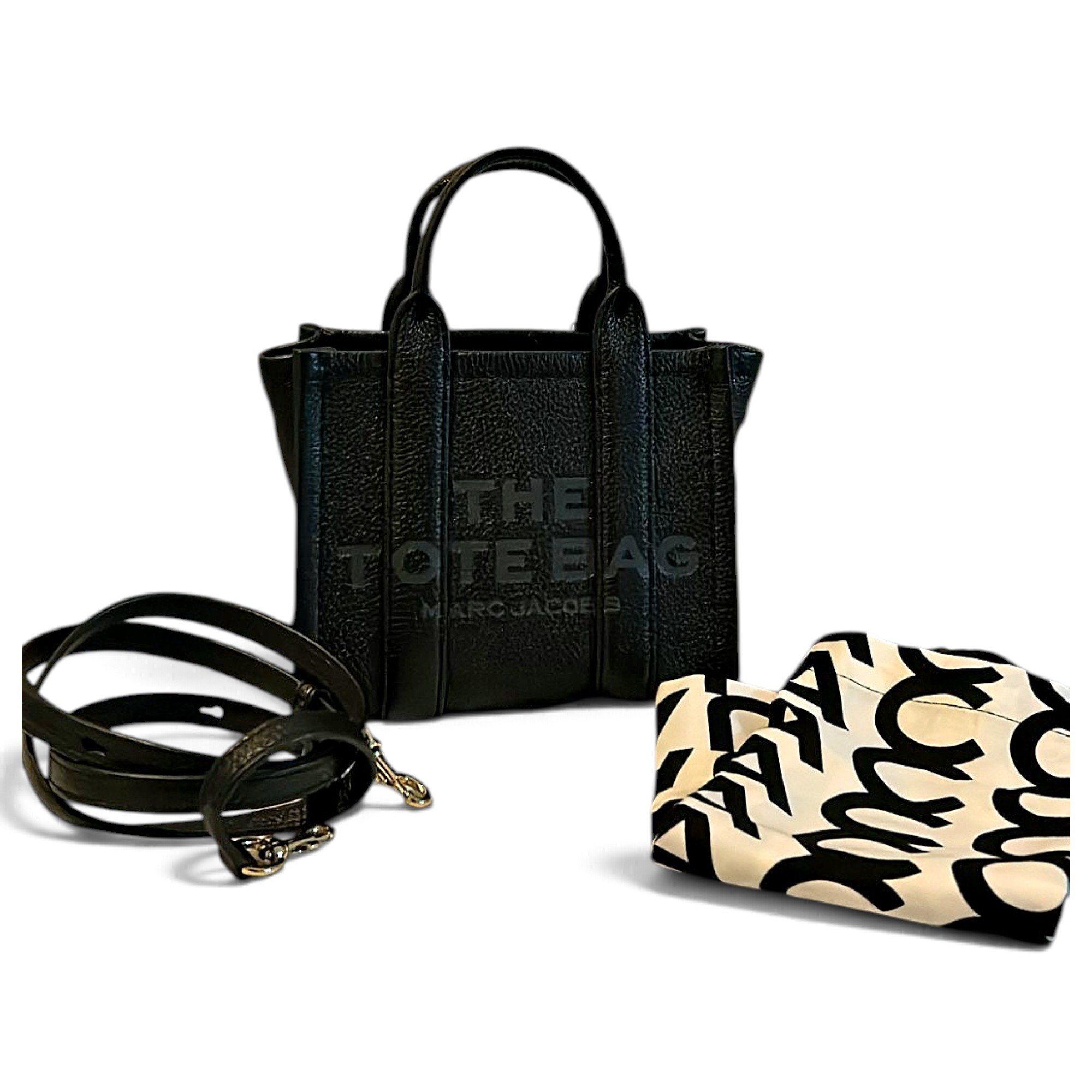 The Tag Tote leather tote