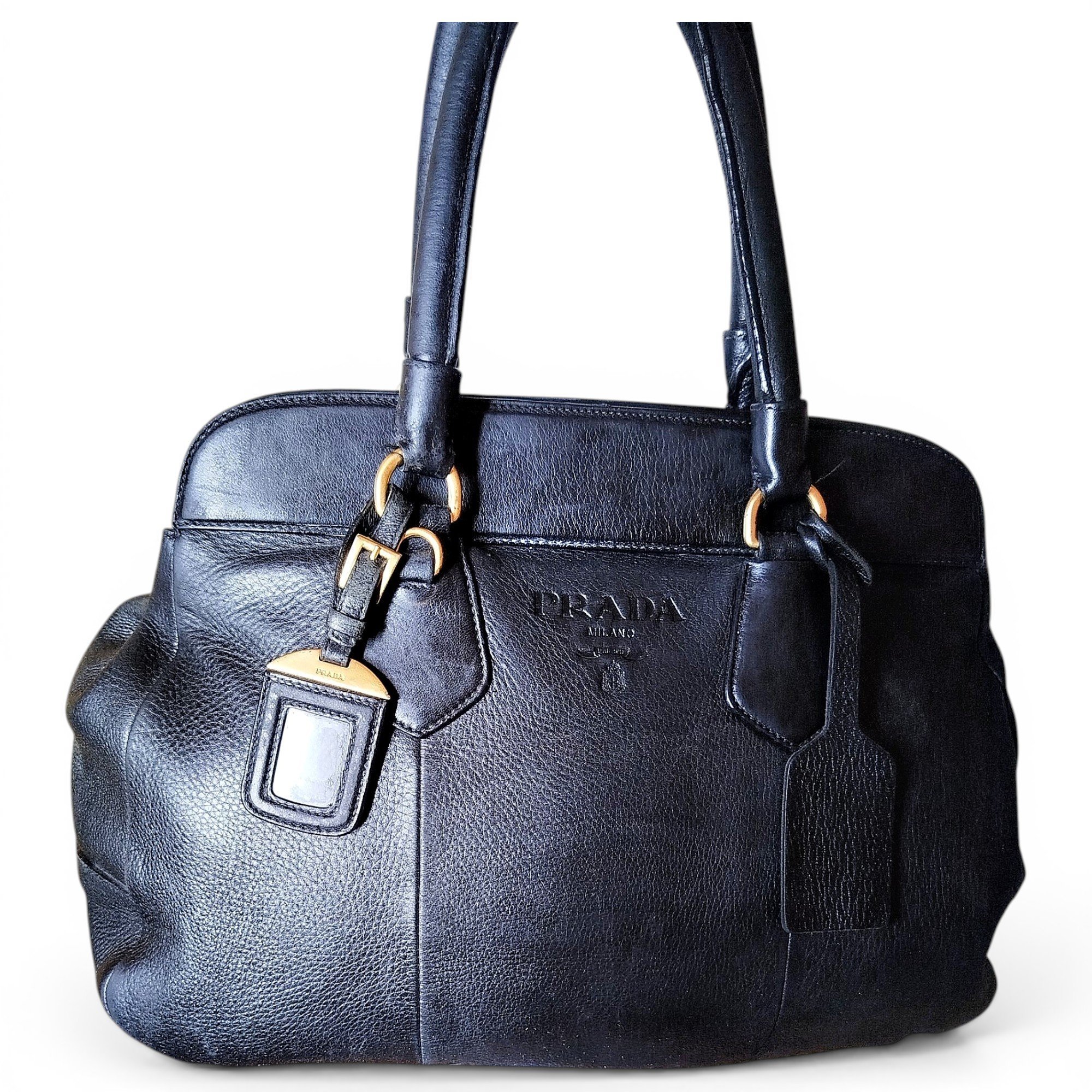 Leather handbag
