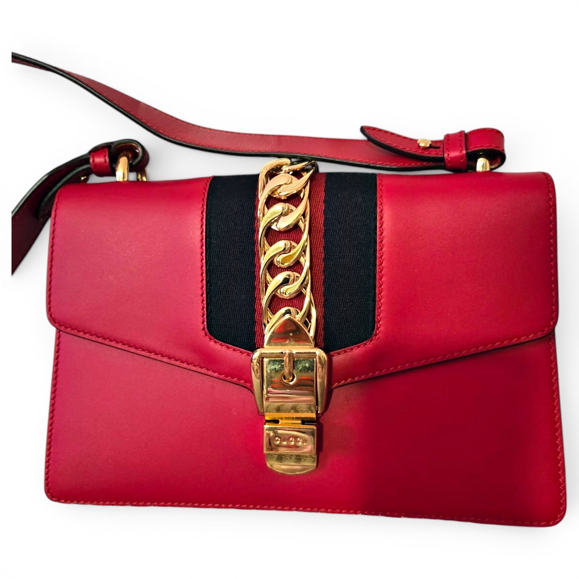 Sylvie leather crossbody bag