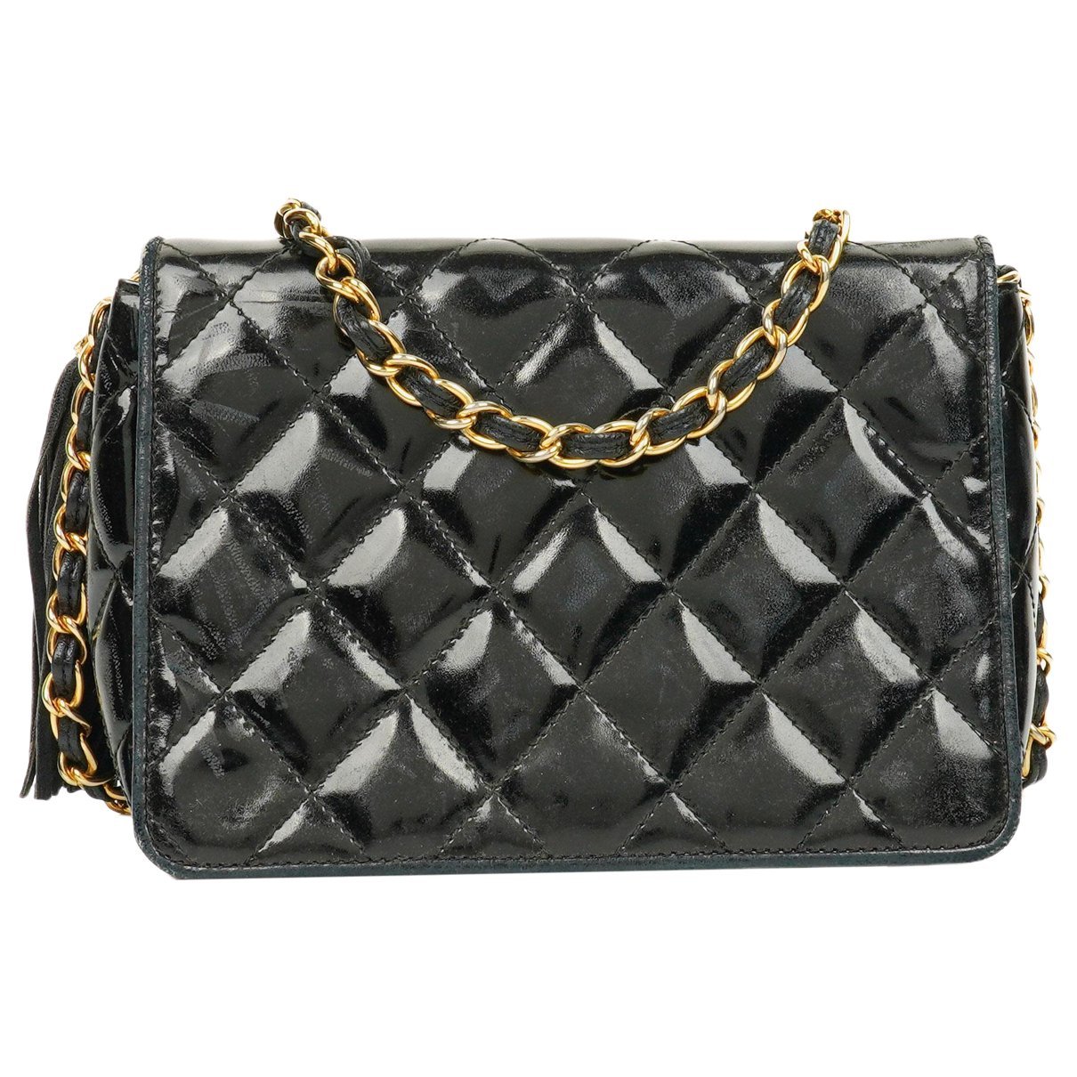 Timeless/Classique patent leather handbag