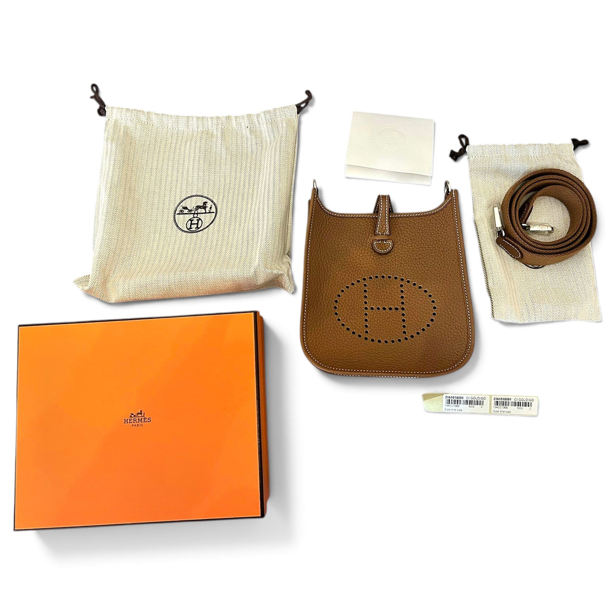 Evelyne leather crossbody bag