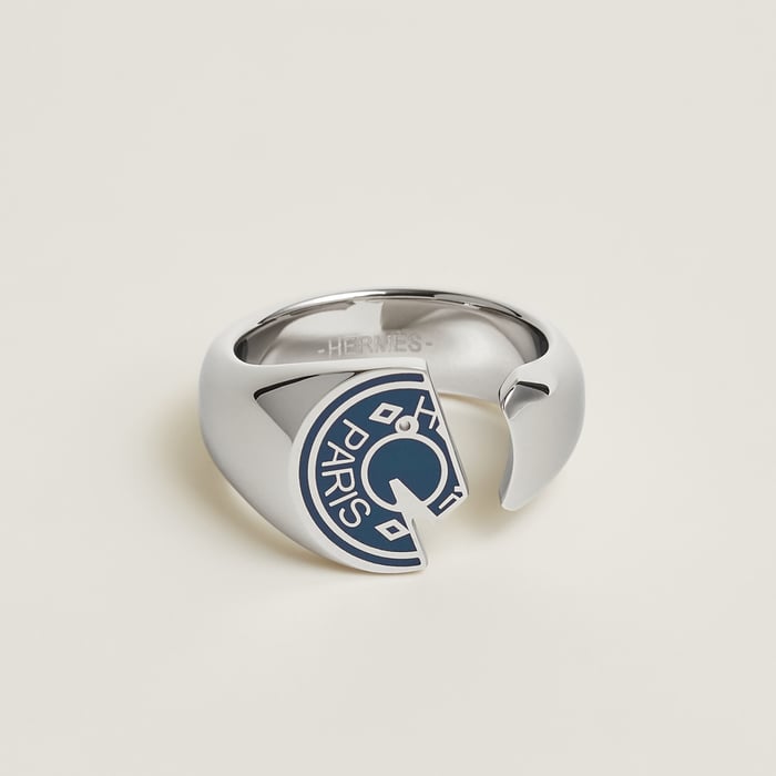 Navy Carrousel Ring