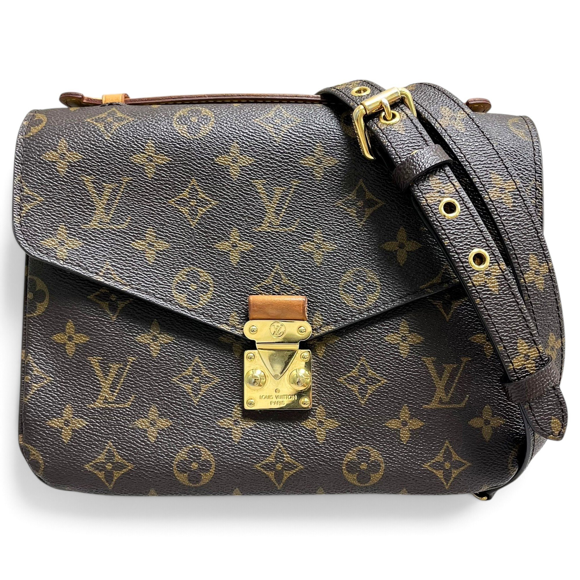 Metis leather handbag