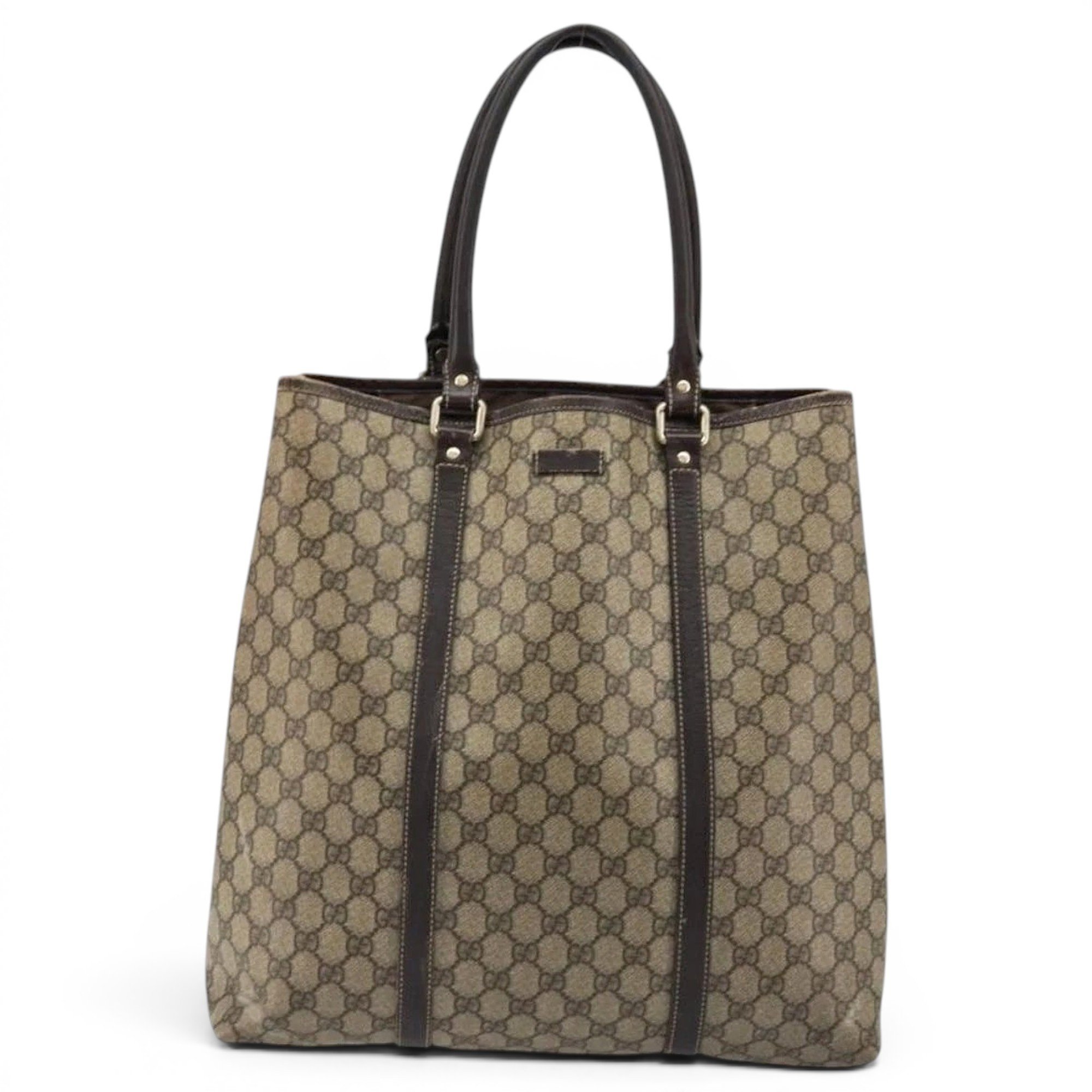 Leather tote